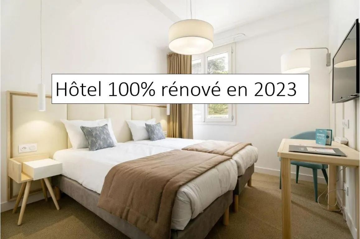 Bed in Hôtel Miléade Les Pléïades La Baule