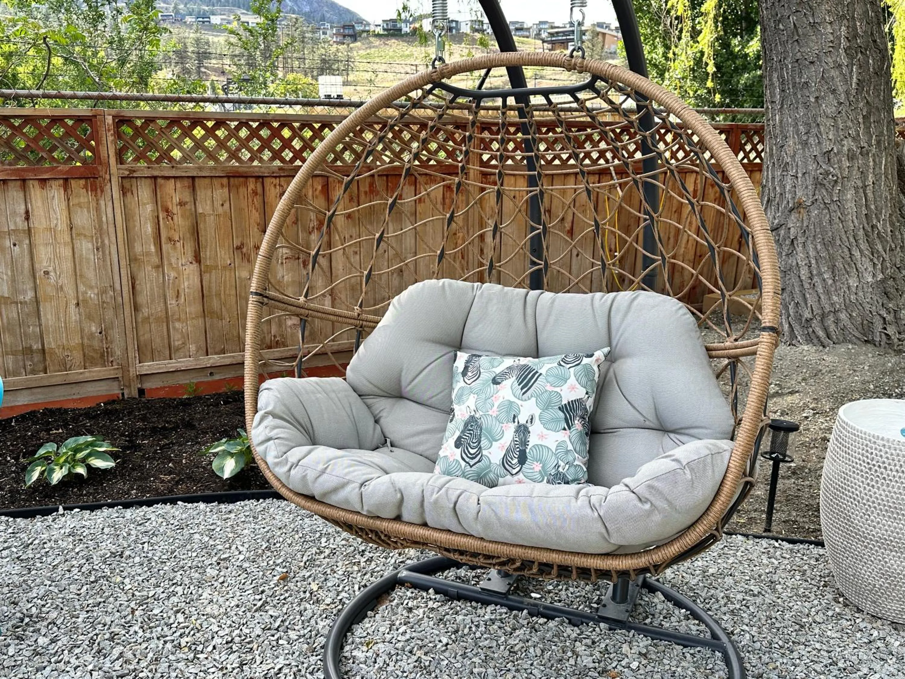 Garden in Lakeside Villa & Nordic Spa