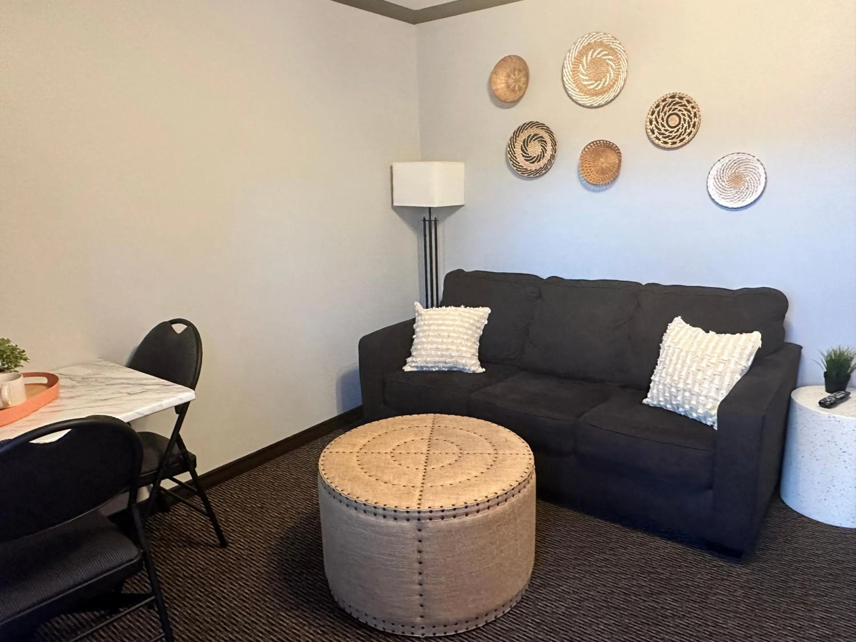 Living room in Lakeside Villa & Nordic Spa