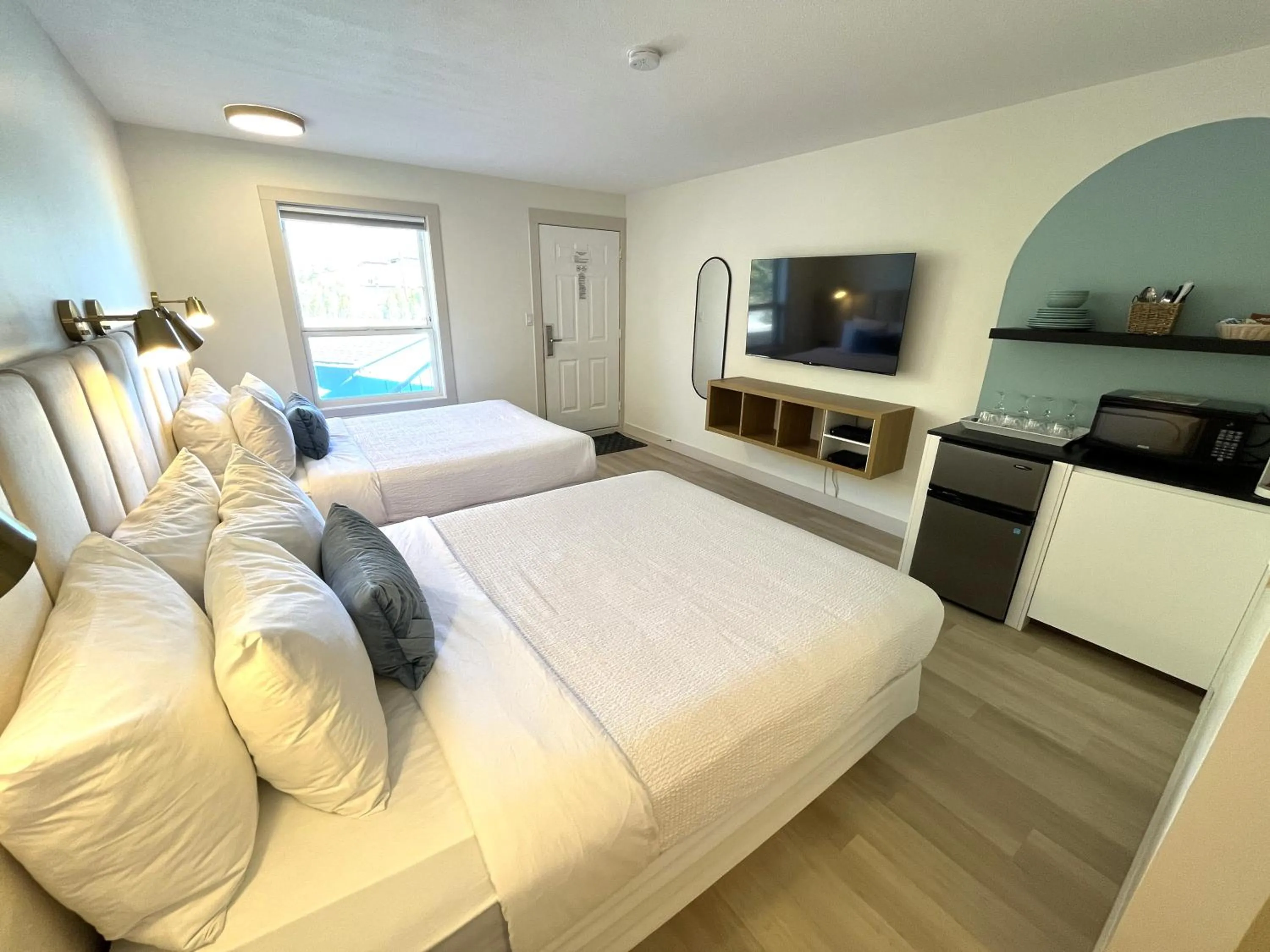 Bedroom, Bed in Lakeside Villa & Nordic Spa