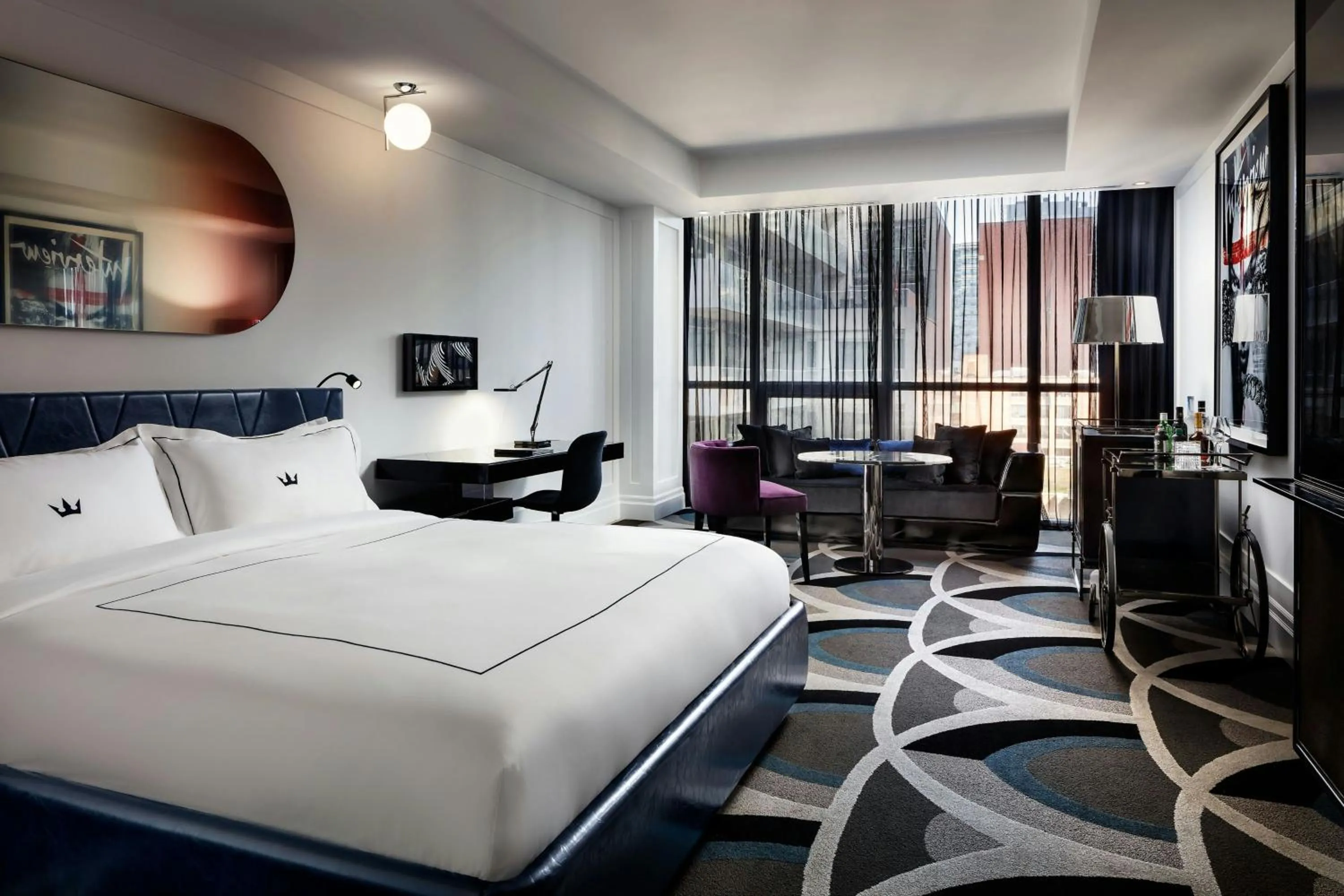 Photo of the whole room, Bed in BISHA, a Luxury Collection Hotel, Toronto