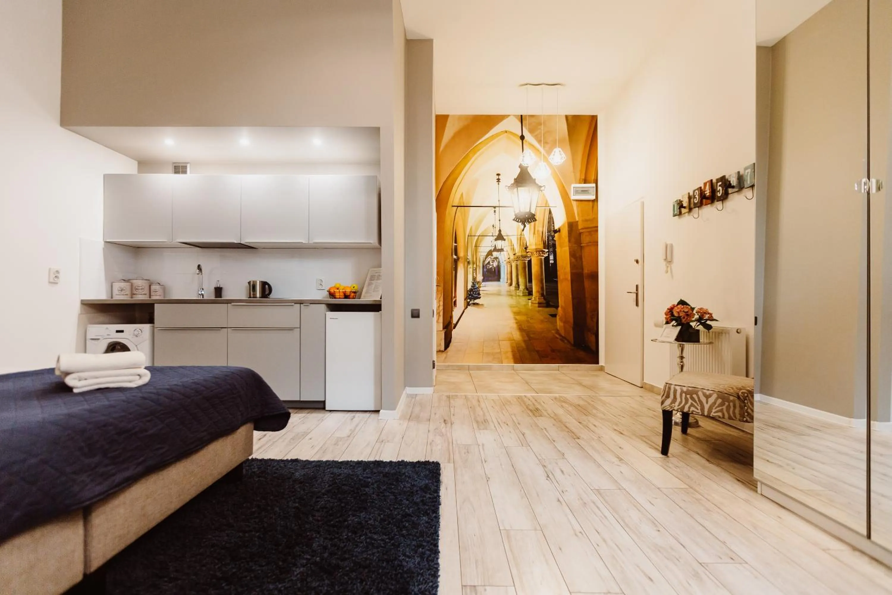 Bedroom, Bed in Z14 Boutique Residence - Krakow Old Town