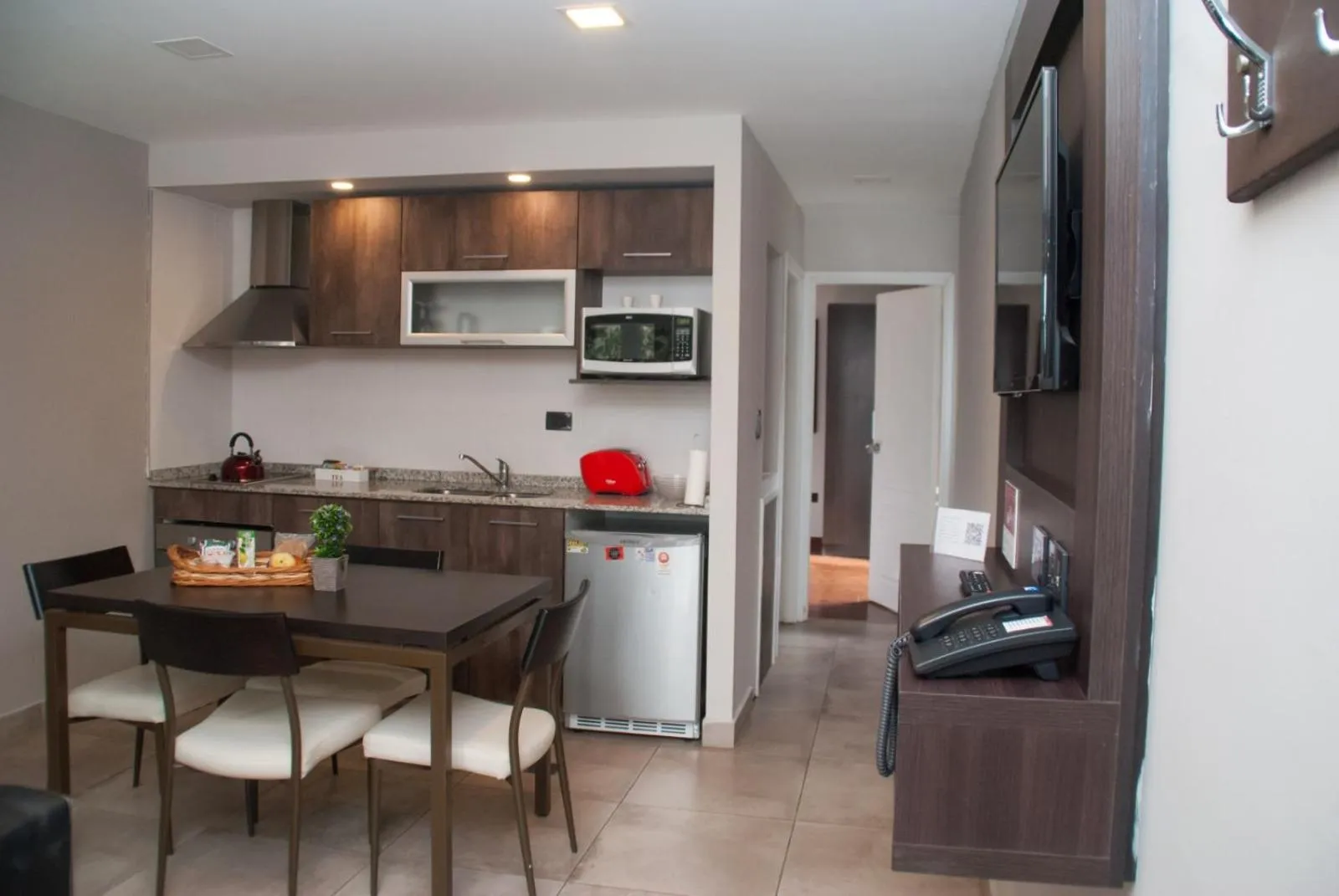 Kitchen or kitchenette in Links Apart Hotel