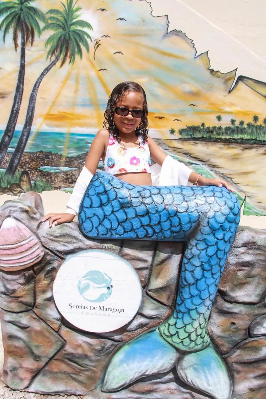 Swimming pool in Pousada Sereias de Maragogi