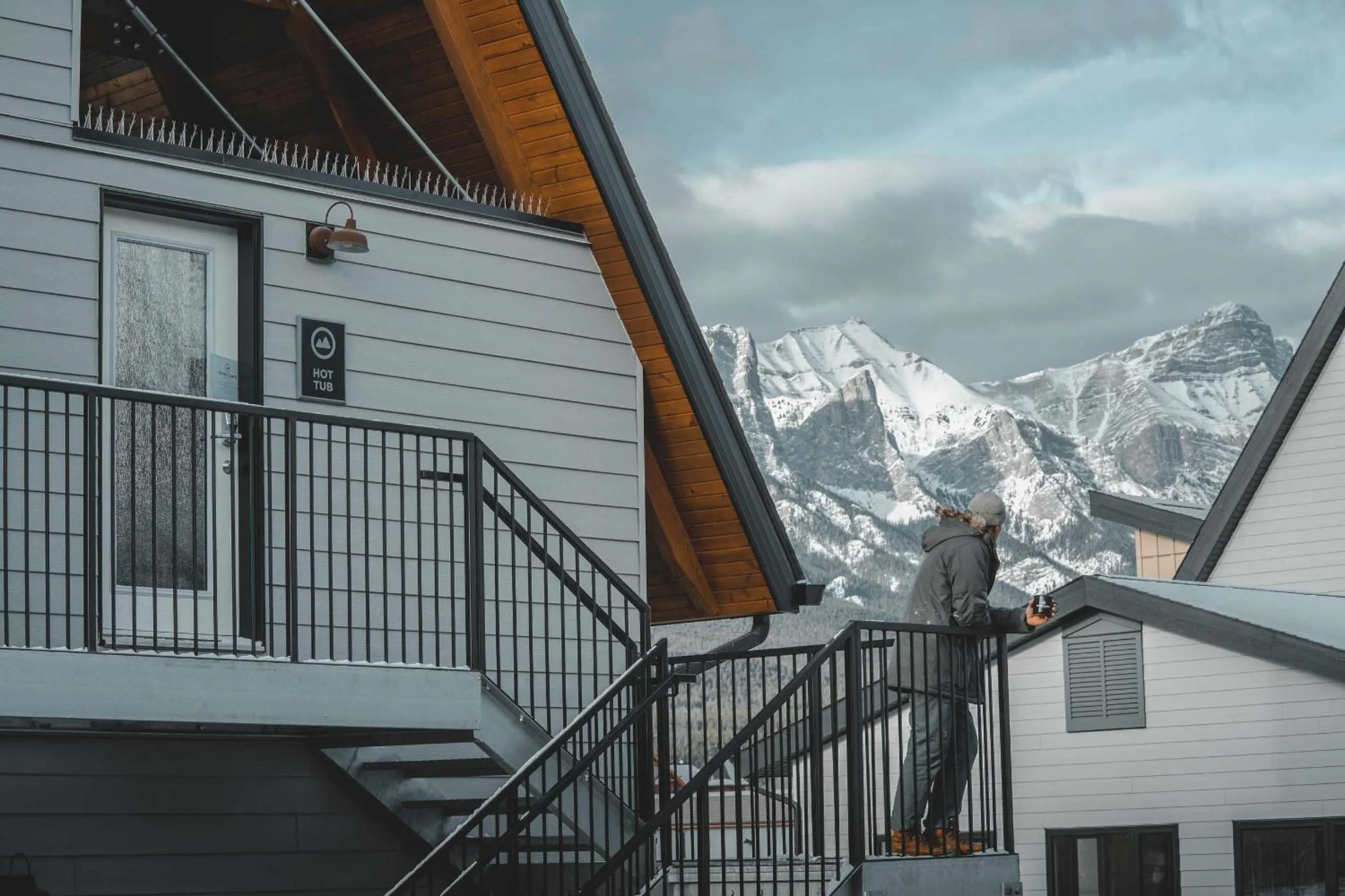 Property building in Basecamp Resorts Canmore