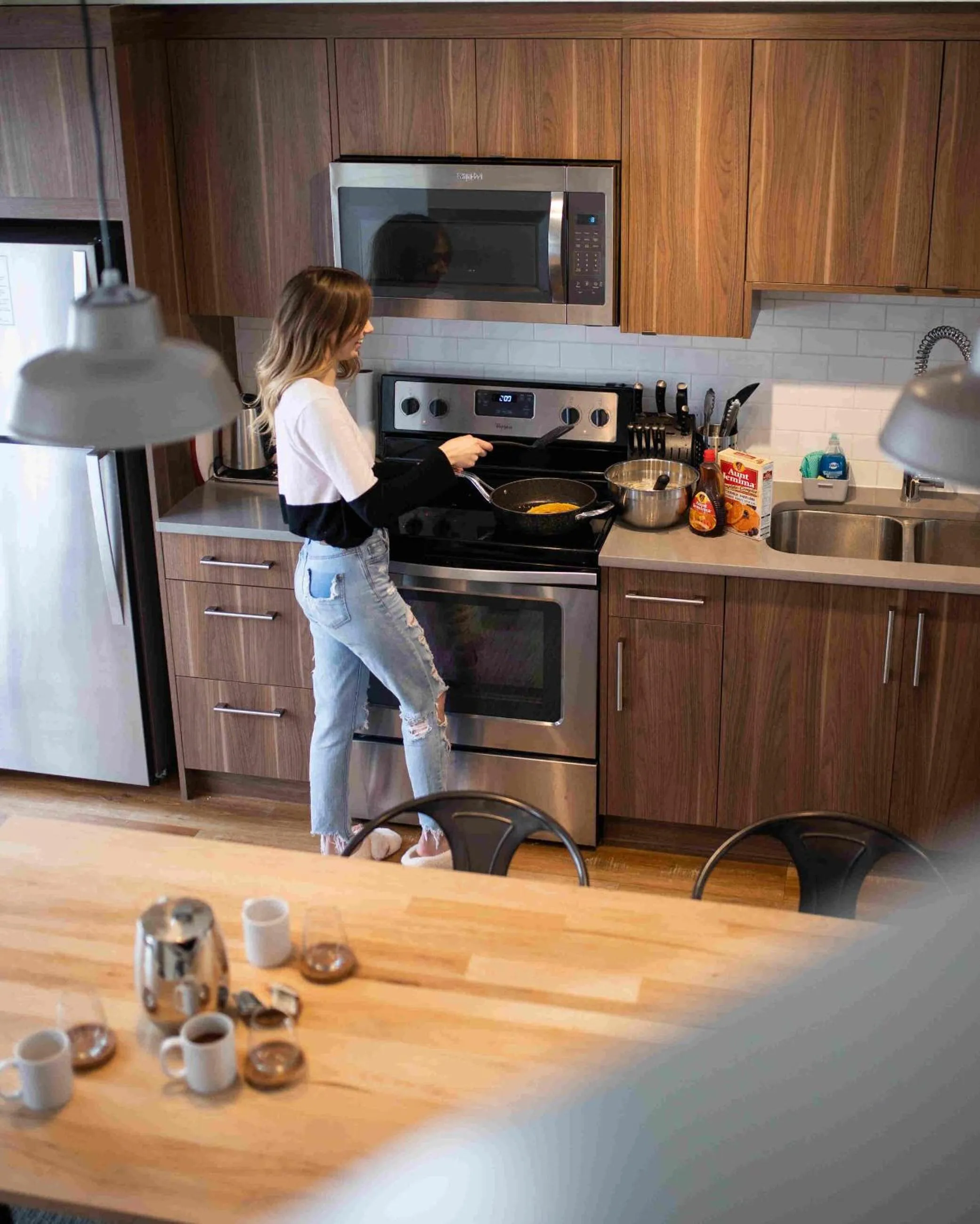 Property building in Basecamp Resorts Canmore