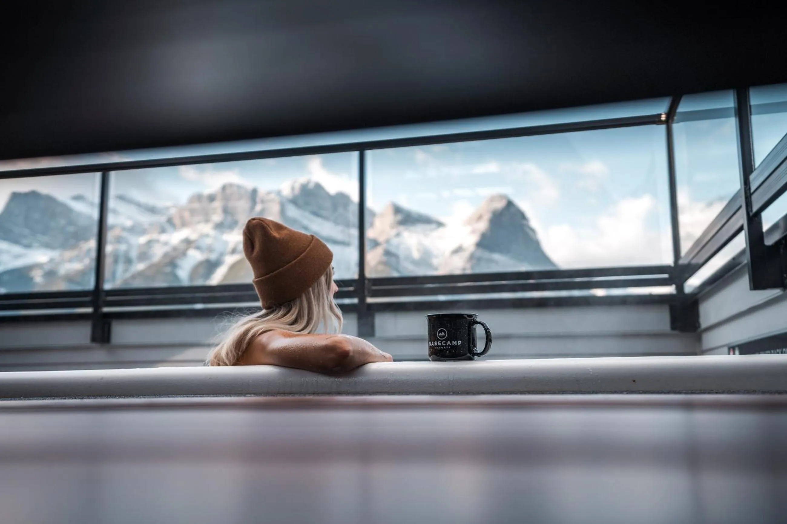 Hot Tub in Basecamp Resorts Canmore