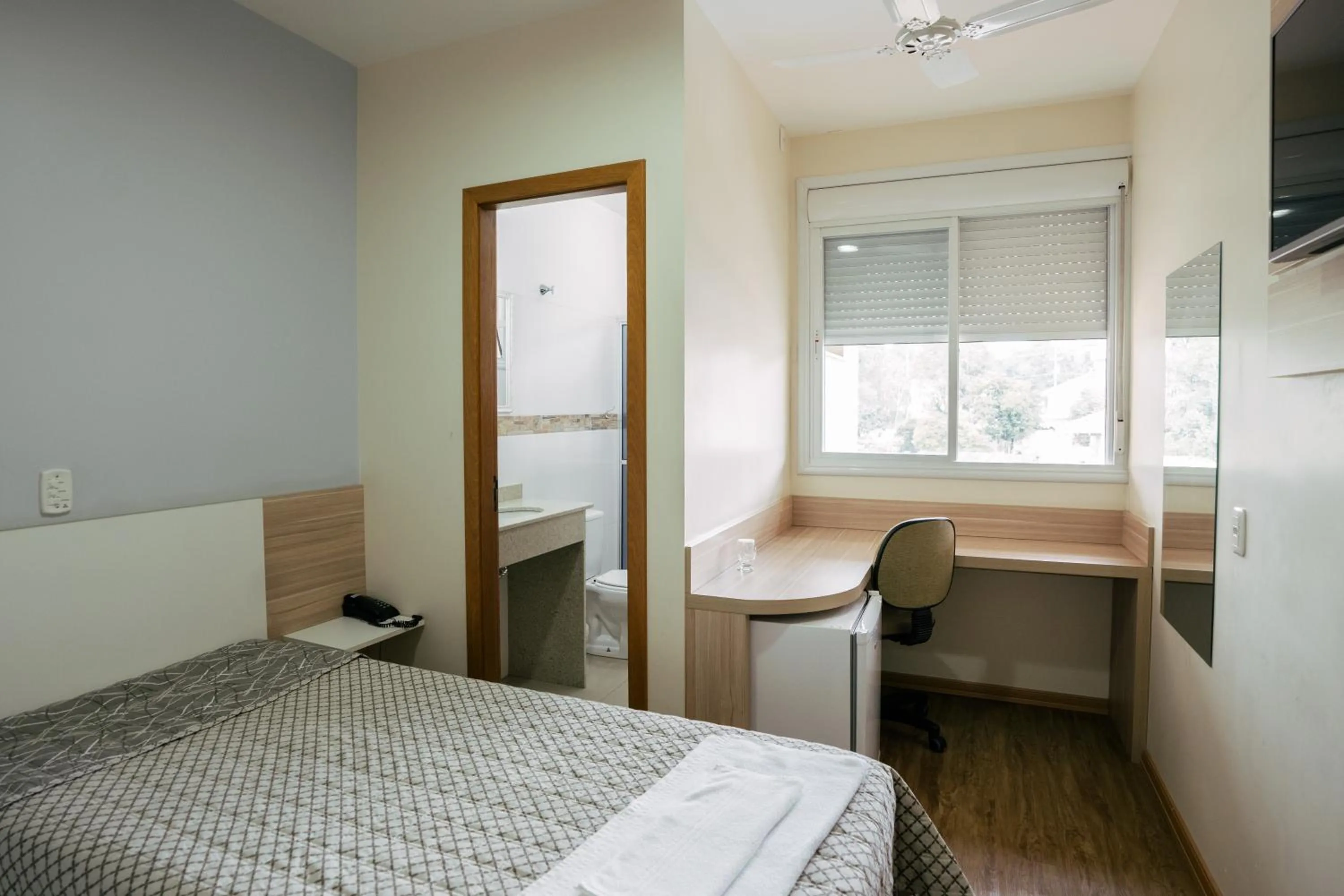 Bed in Hotel Prata Villaggio