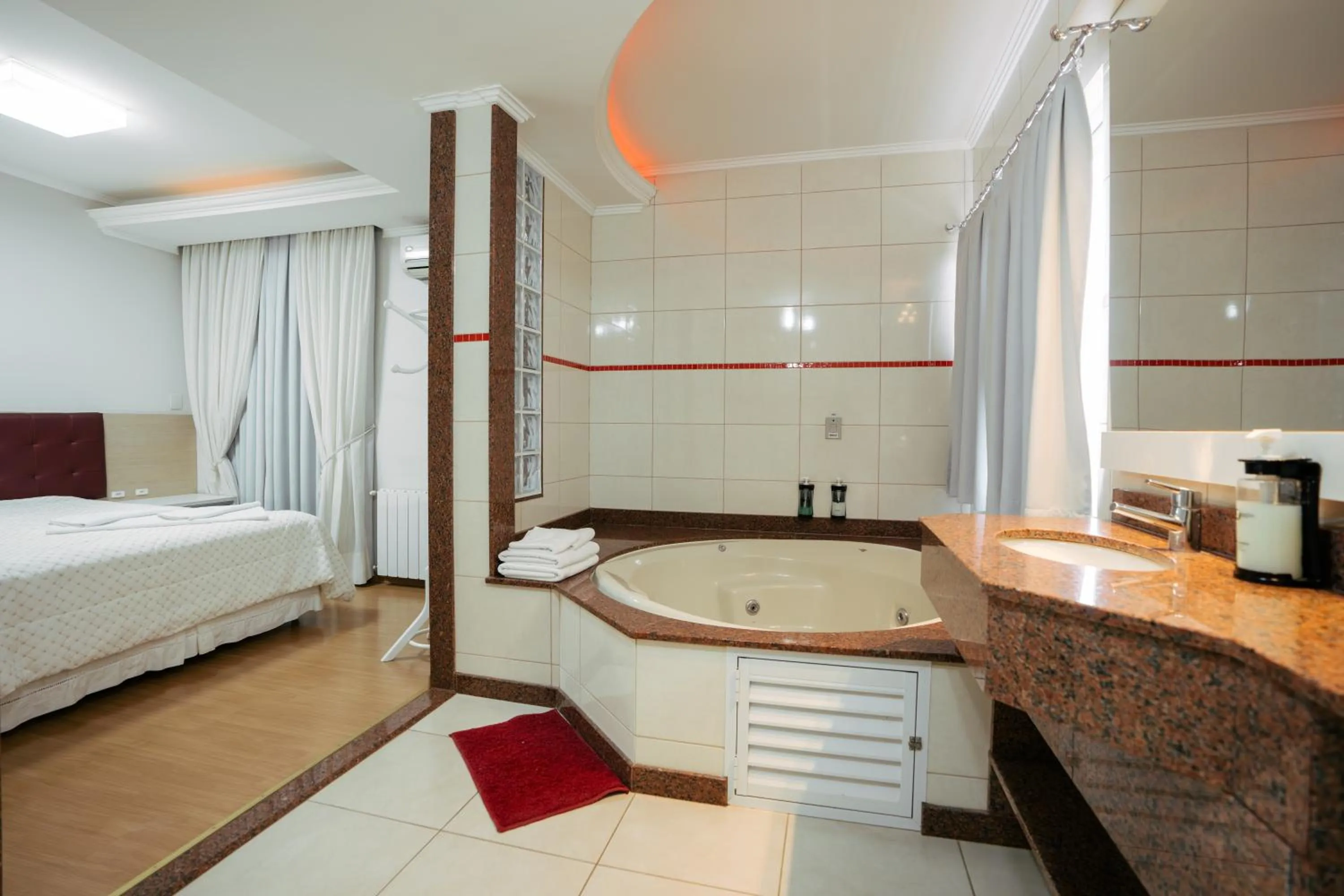 Bed in Hotel Prata Villaggio