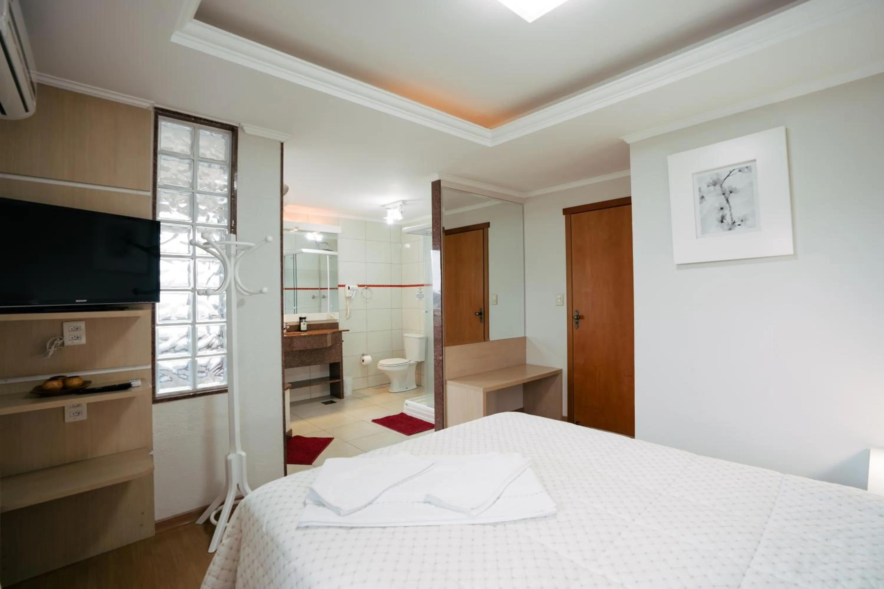 Bed in Hotel Prata Villaggio