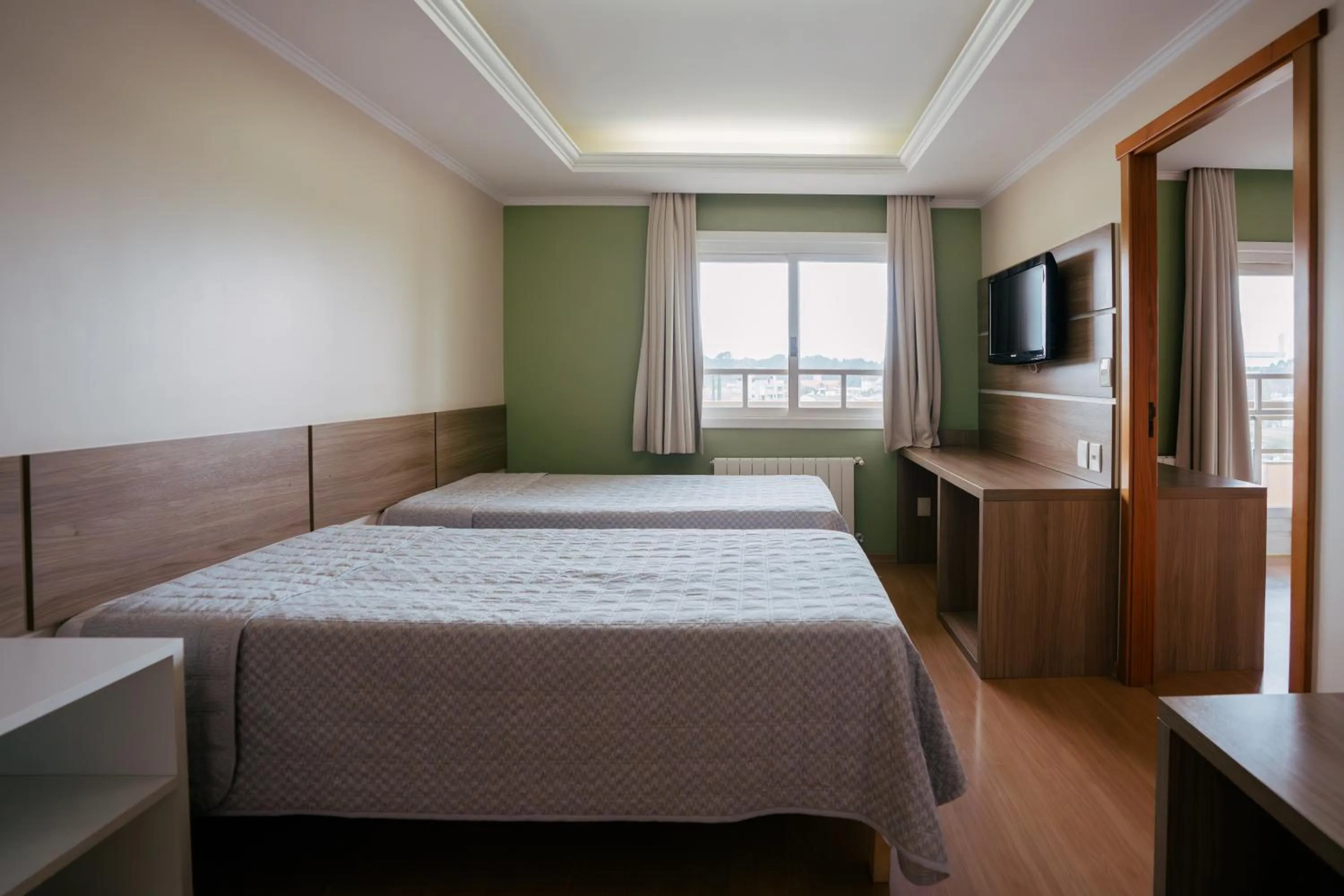 Bed in Hotel Prata Villaggio