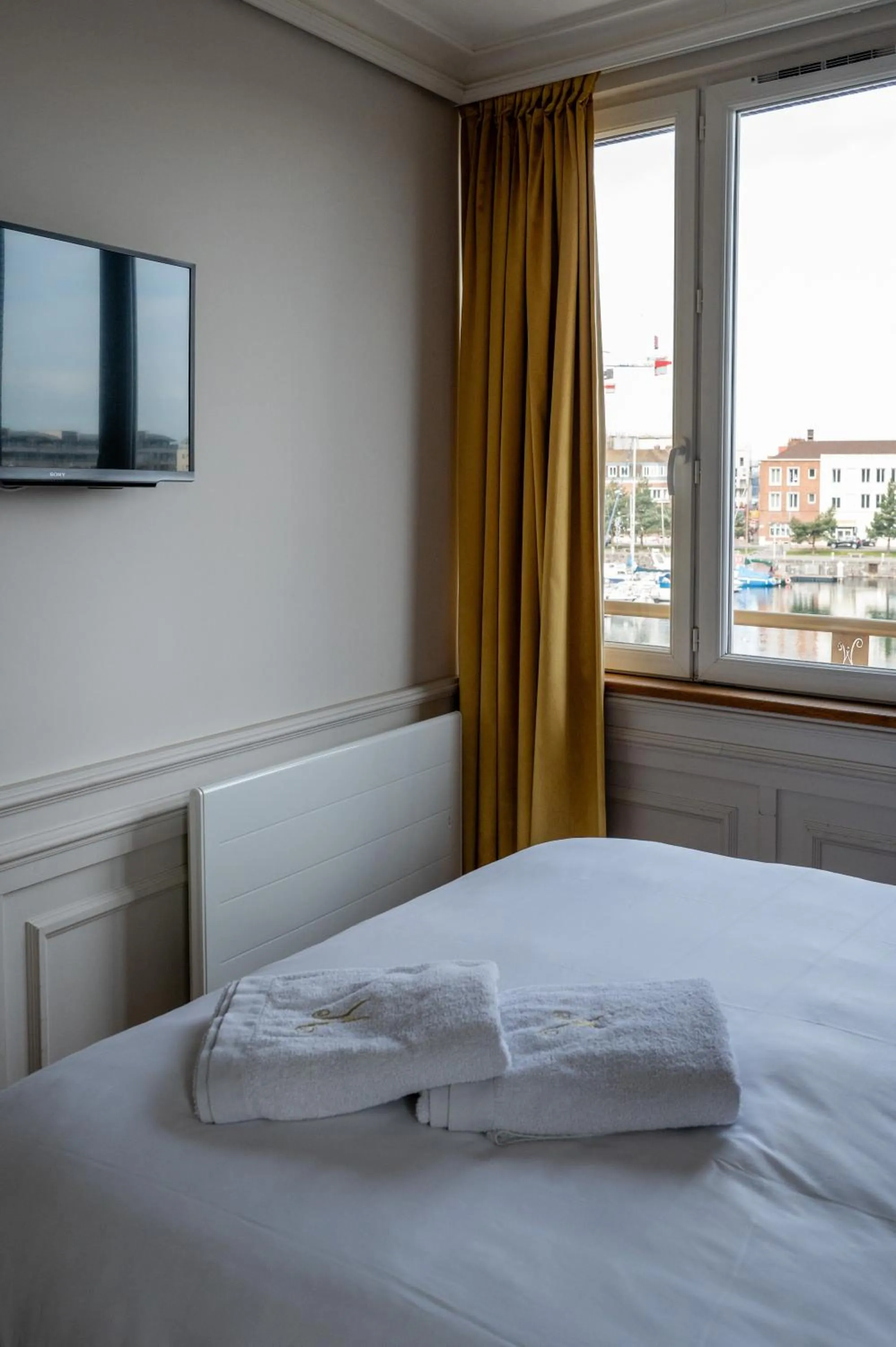 Bed in Les chambres du Waterzooi