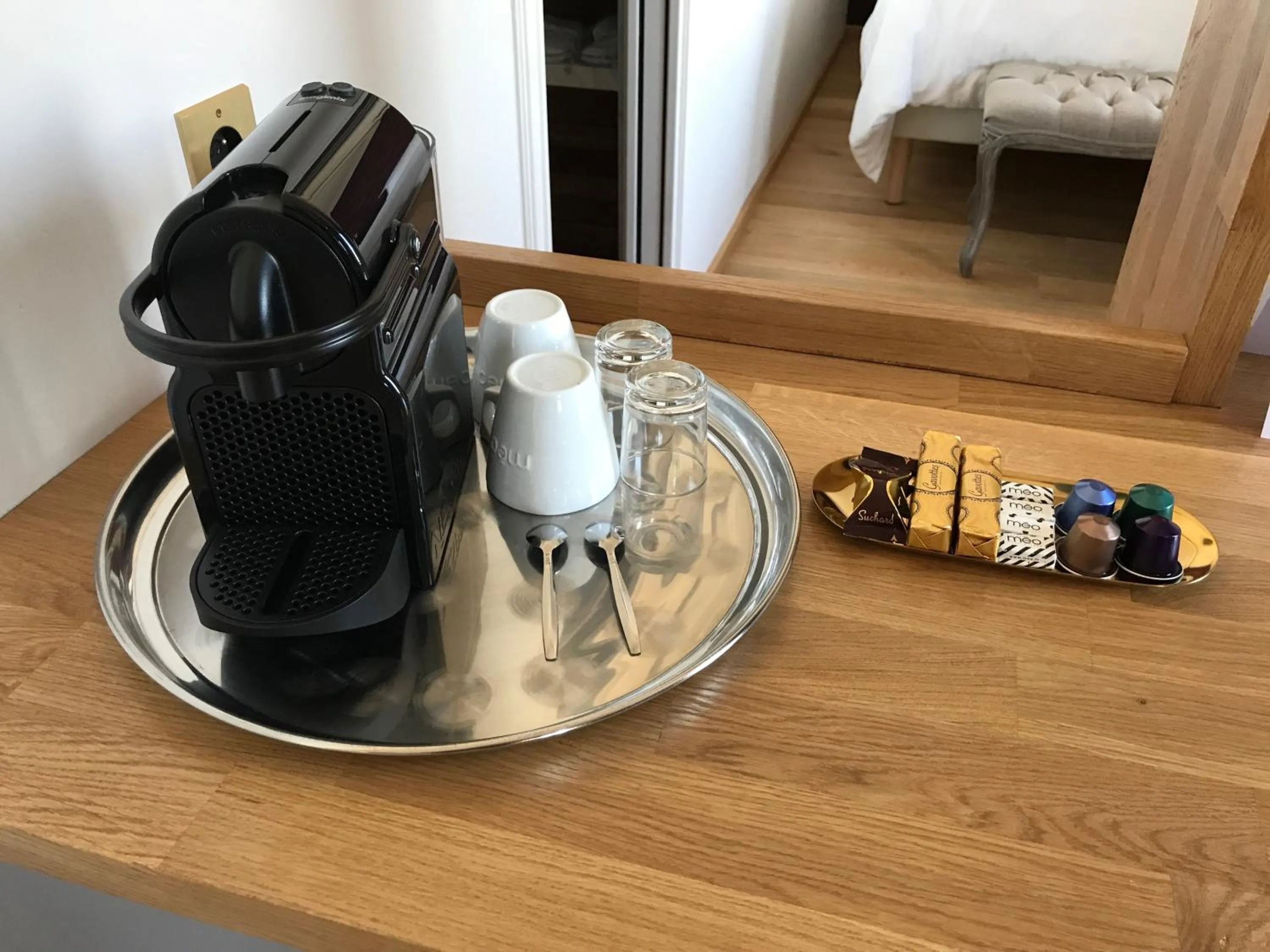 Coffee/tea facilities in Les chambres du Waterzooi