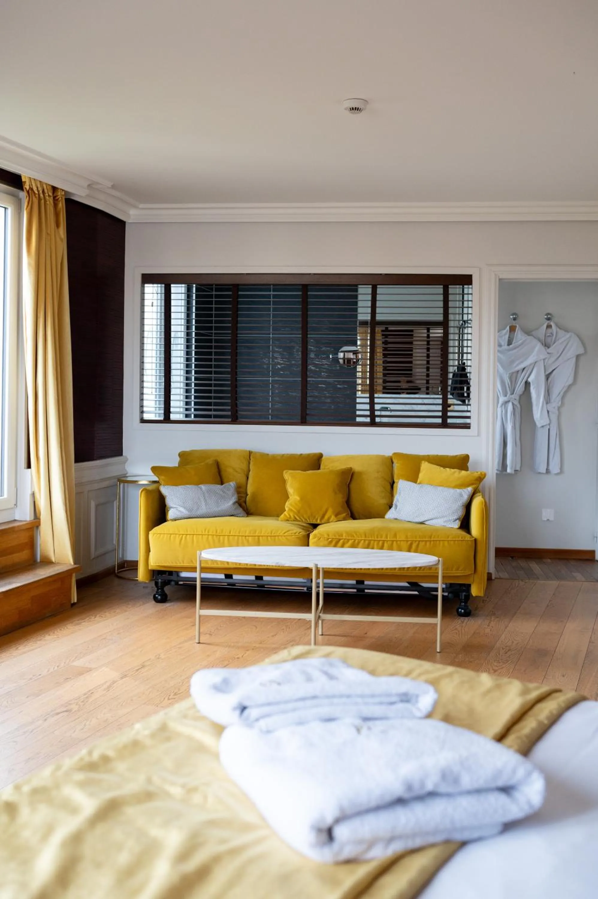 Bed in Les chambres du Waterzooi