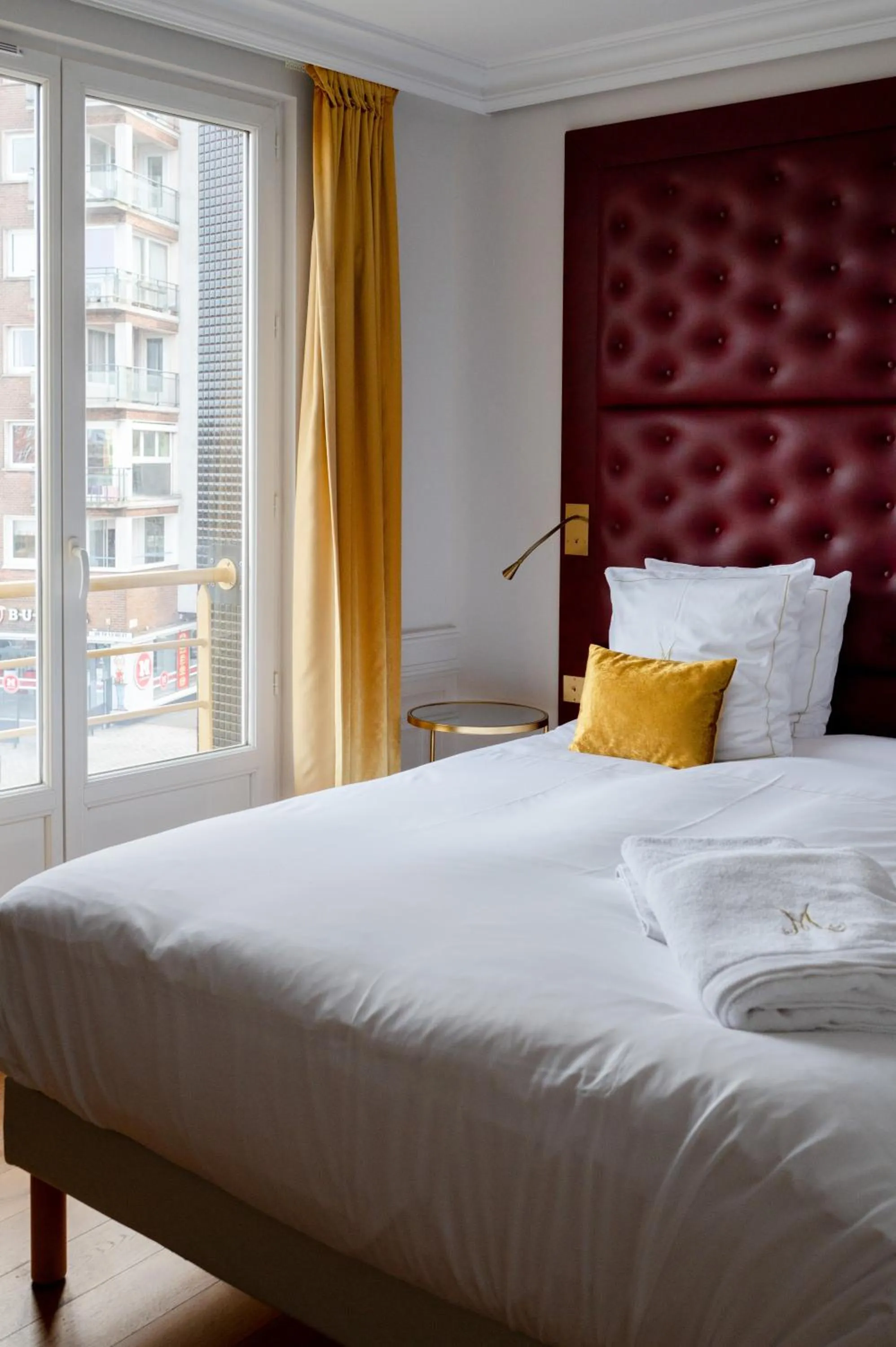 Bed in Les chambres du Waterzooi