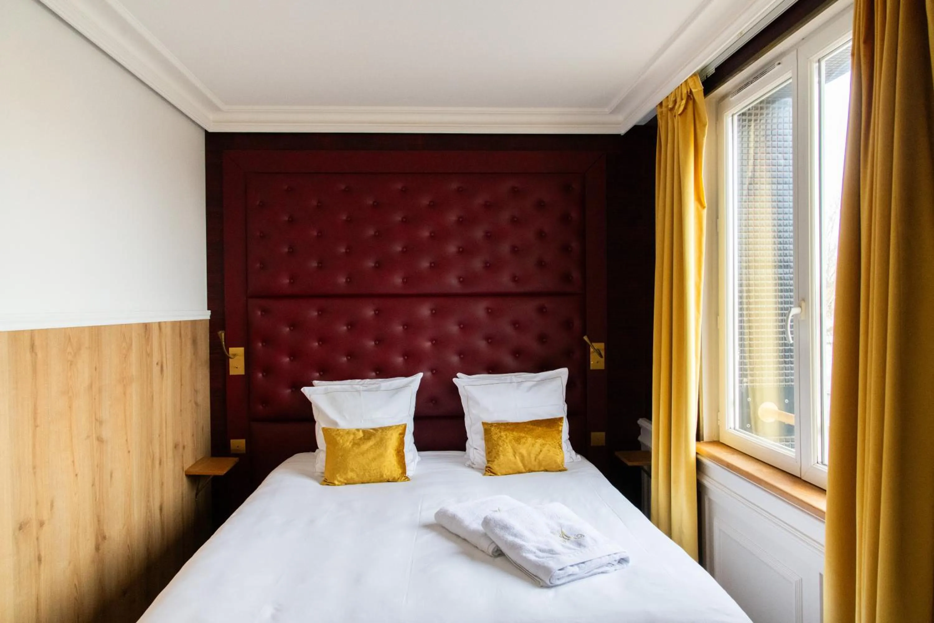 Bed in Les chambres du Waterzooi