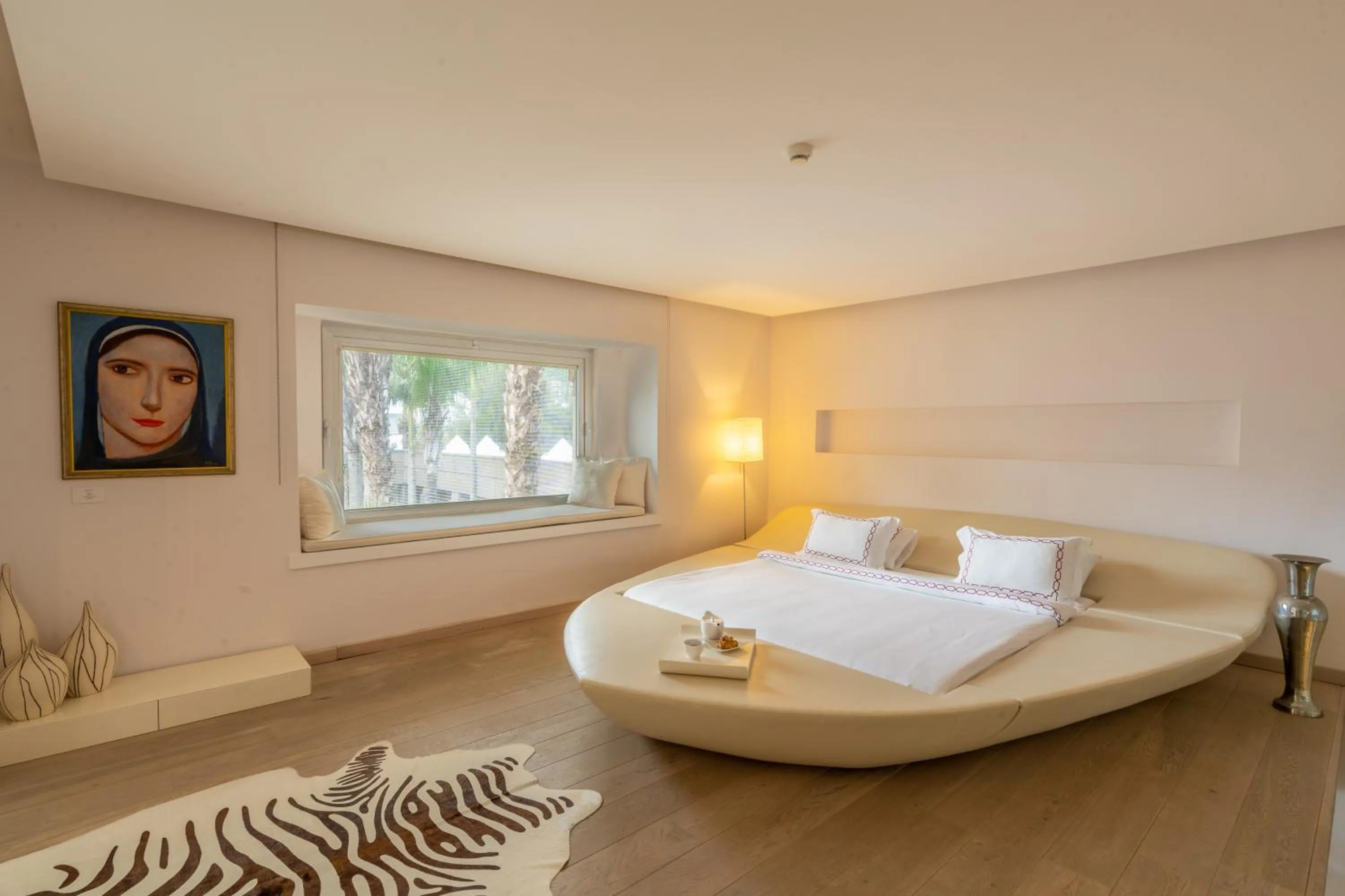 Bed in Casa dell'Arte Hotel of Arts & Leisure