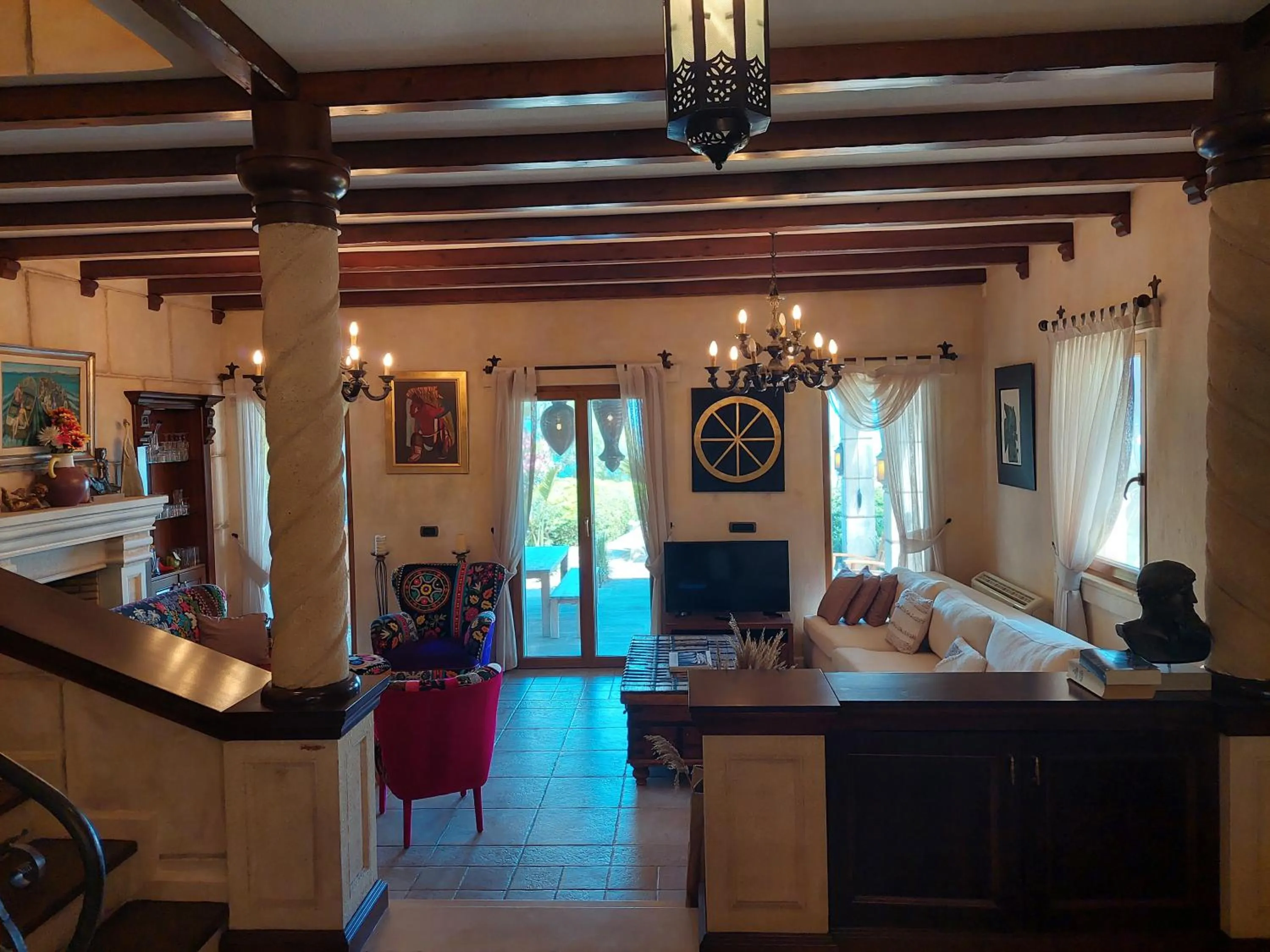 Living room in Casa dell'Arte Hotel of Arts & Leisure