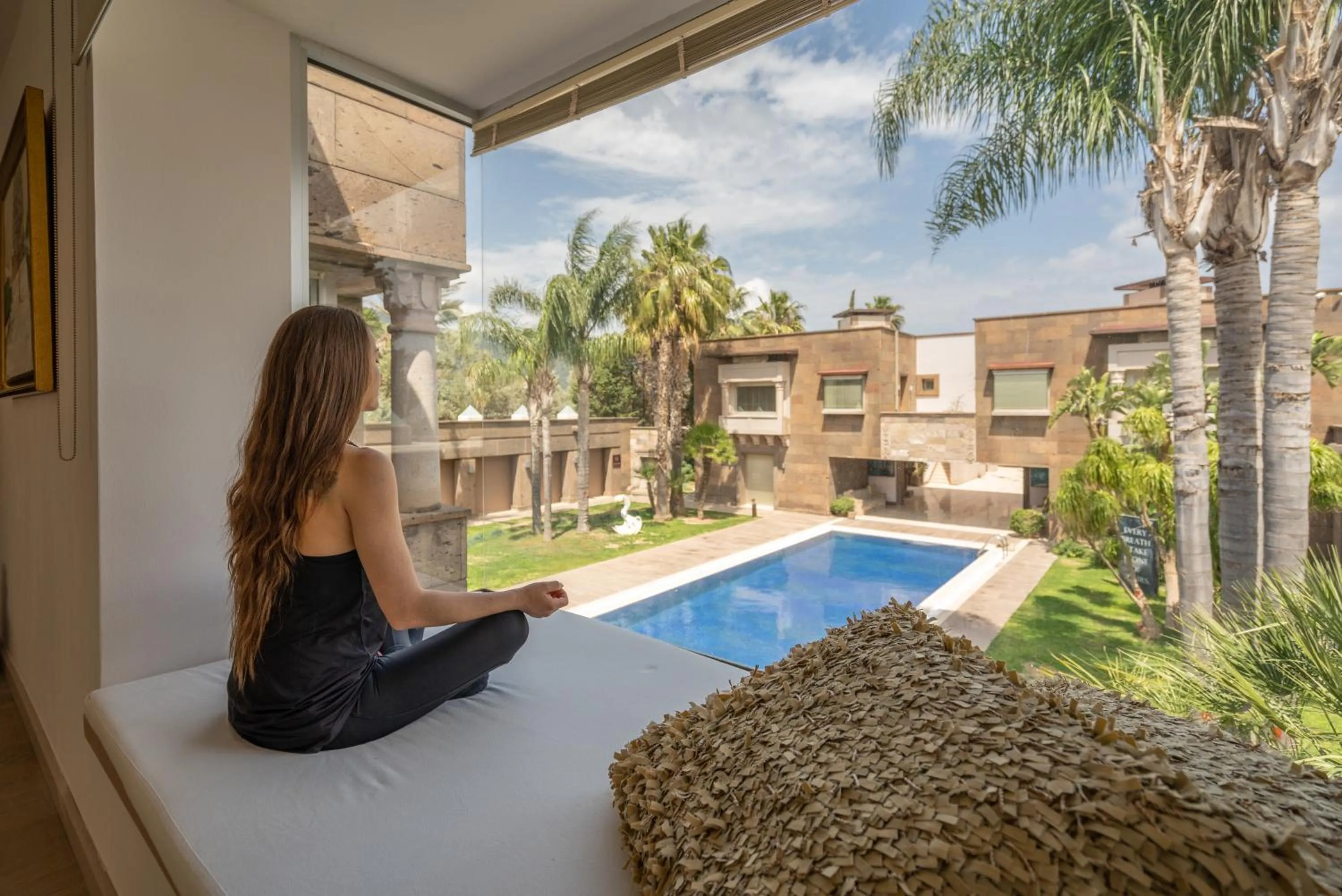 Pool view in Casa dell'Arte Hotel of Arts & Leisure