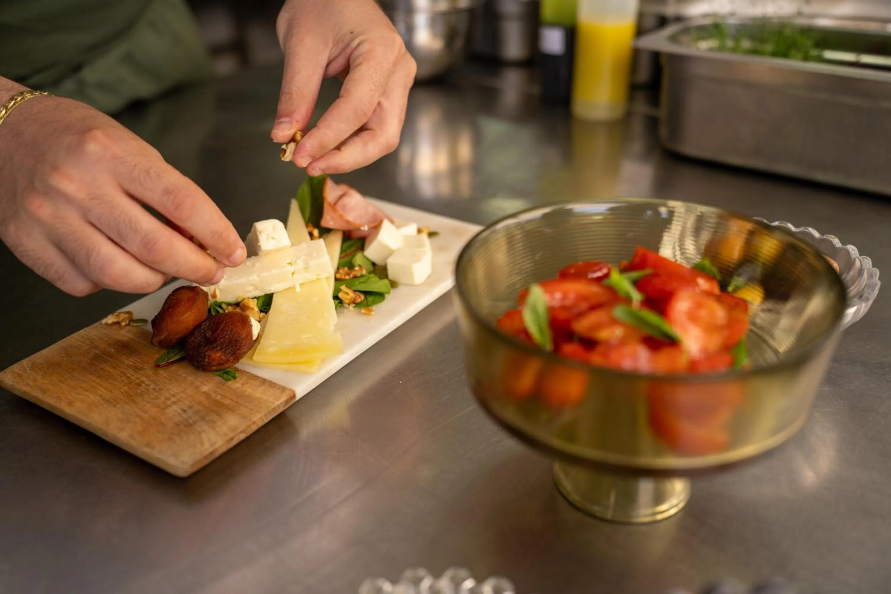 Food and drinks in Casa dell'Arte Hotel of Arts & Leisure