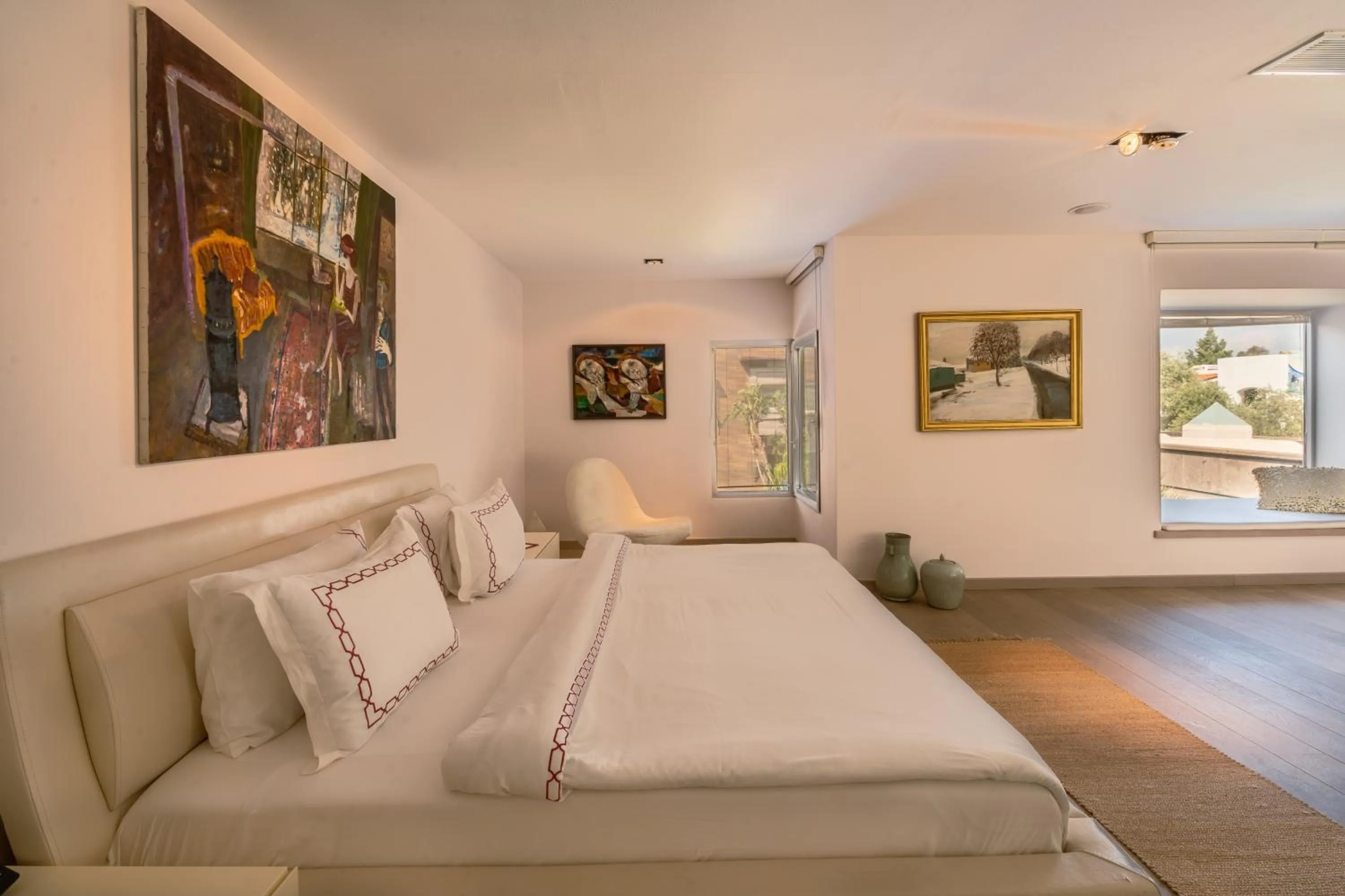 Bedroom in Casa dell'Arte Hotel of Arts & Leisure