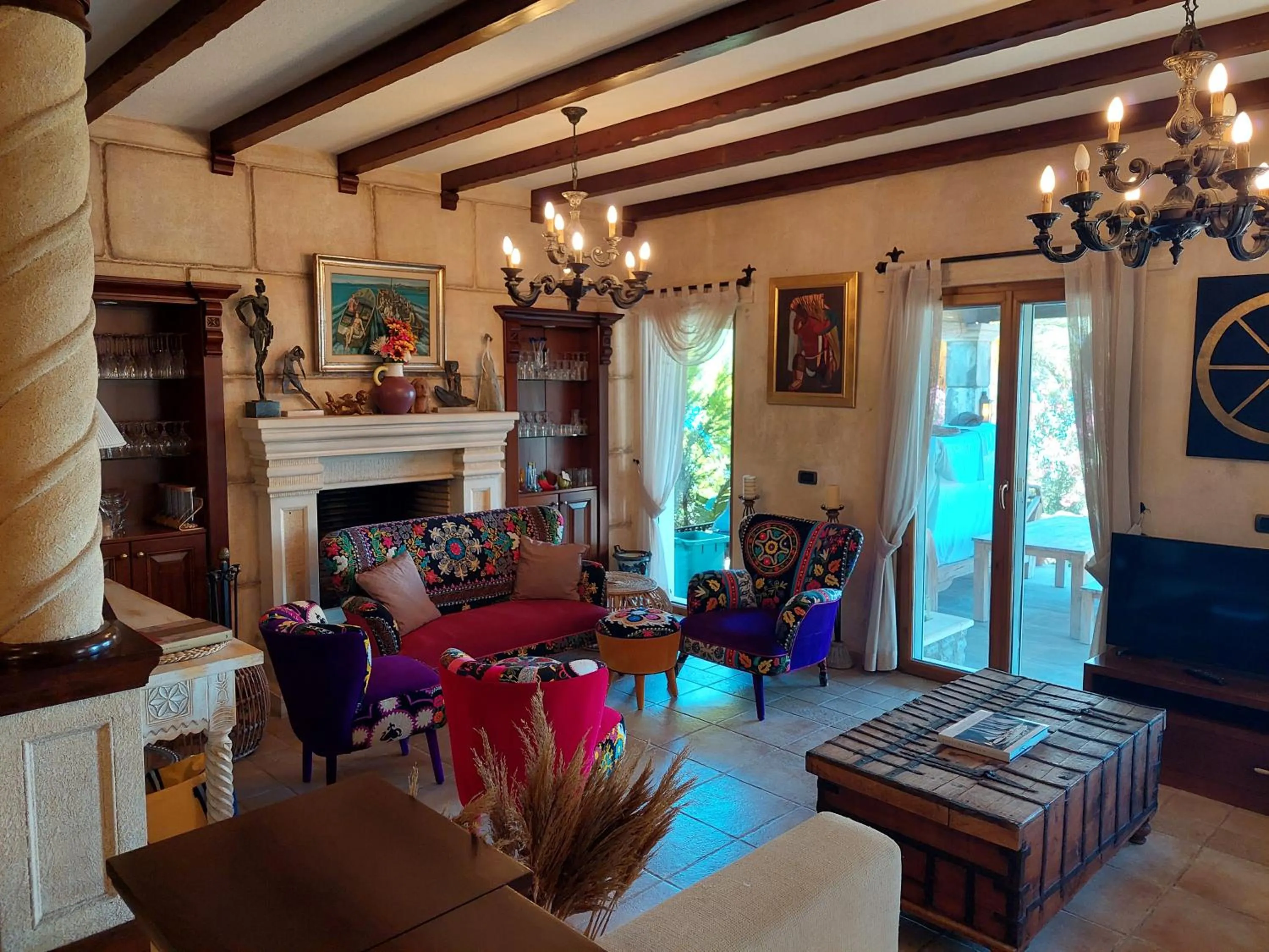 Seating area in Casa dell'Arte Hotel of Arts & Leisure