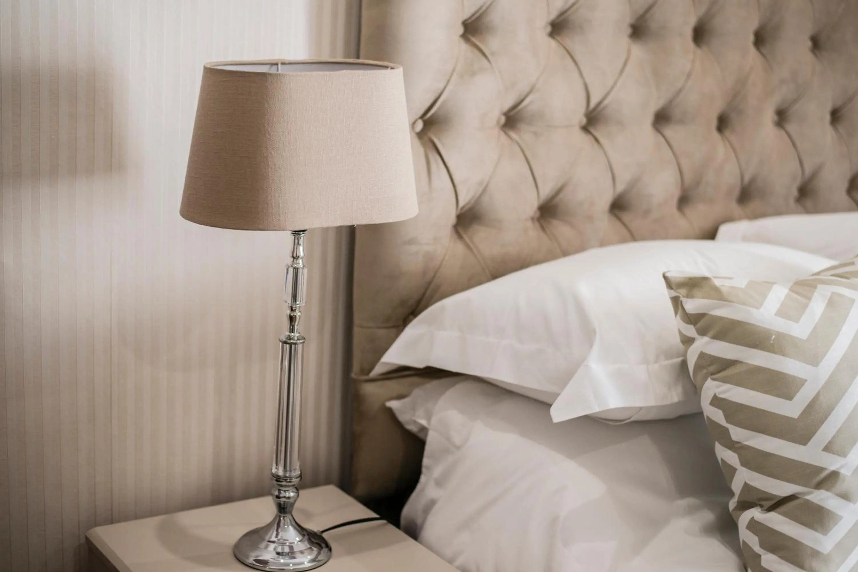 Decorative detail, Bed in The Royal Guest House