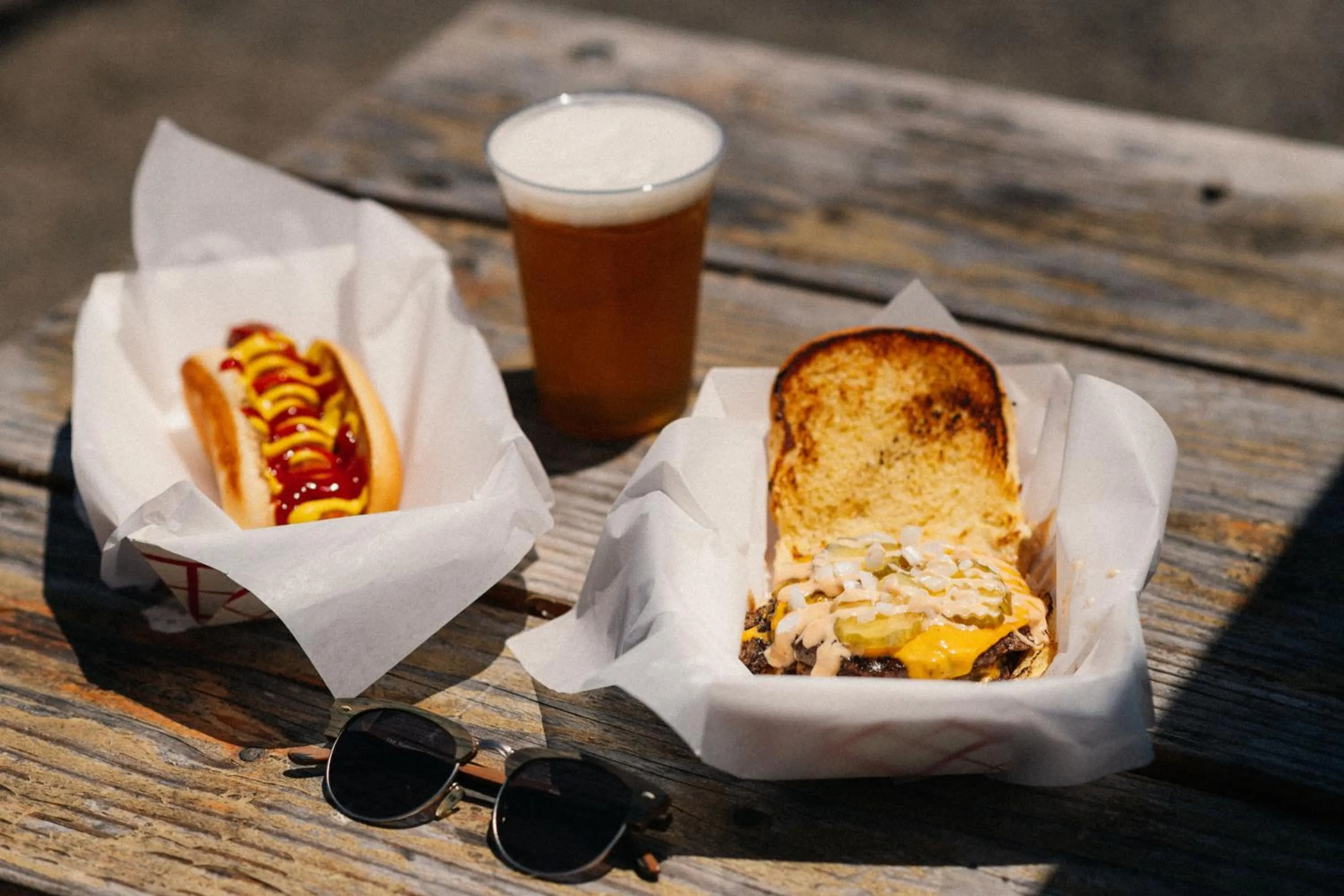 Food in Johnson's Beach Cabins and Campground