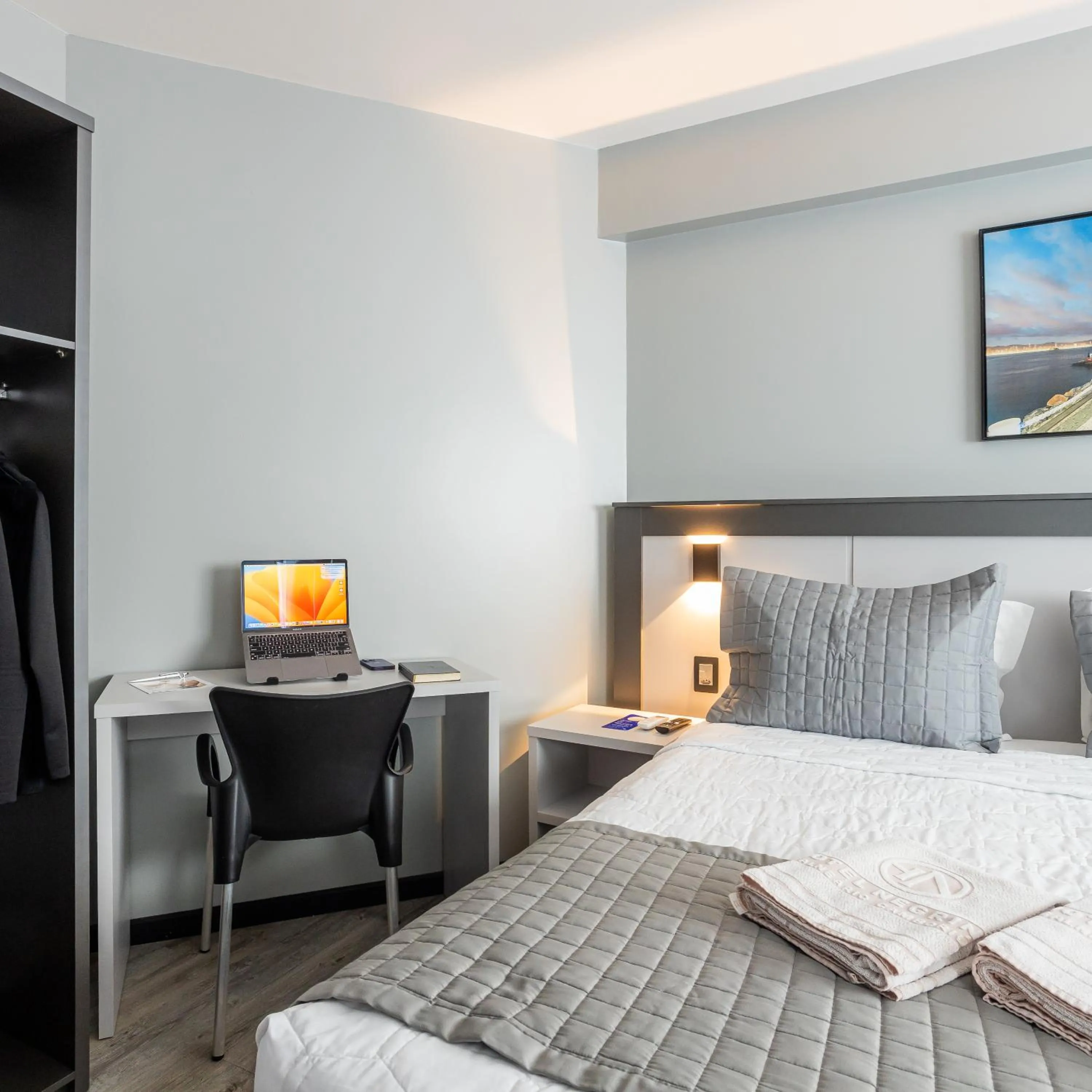 Bed in Hotel Negrini