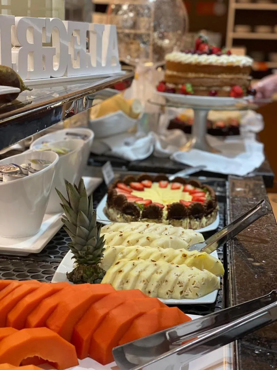 Buffet breakfast in Hotel Negrini