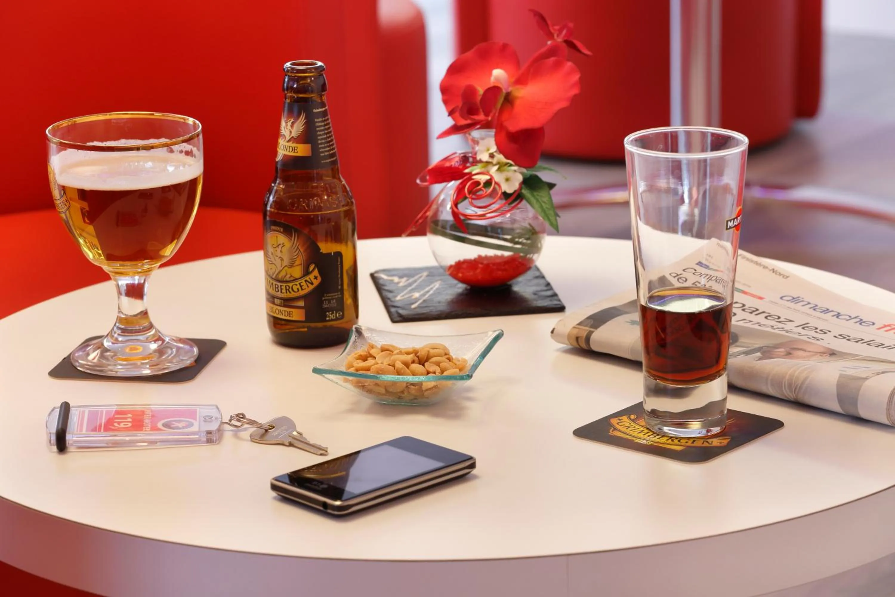 Patio in The Originals City, Hotel Loval, Brest (Inter-Hotel)