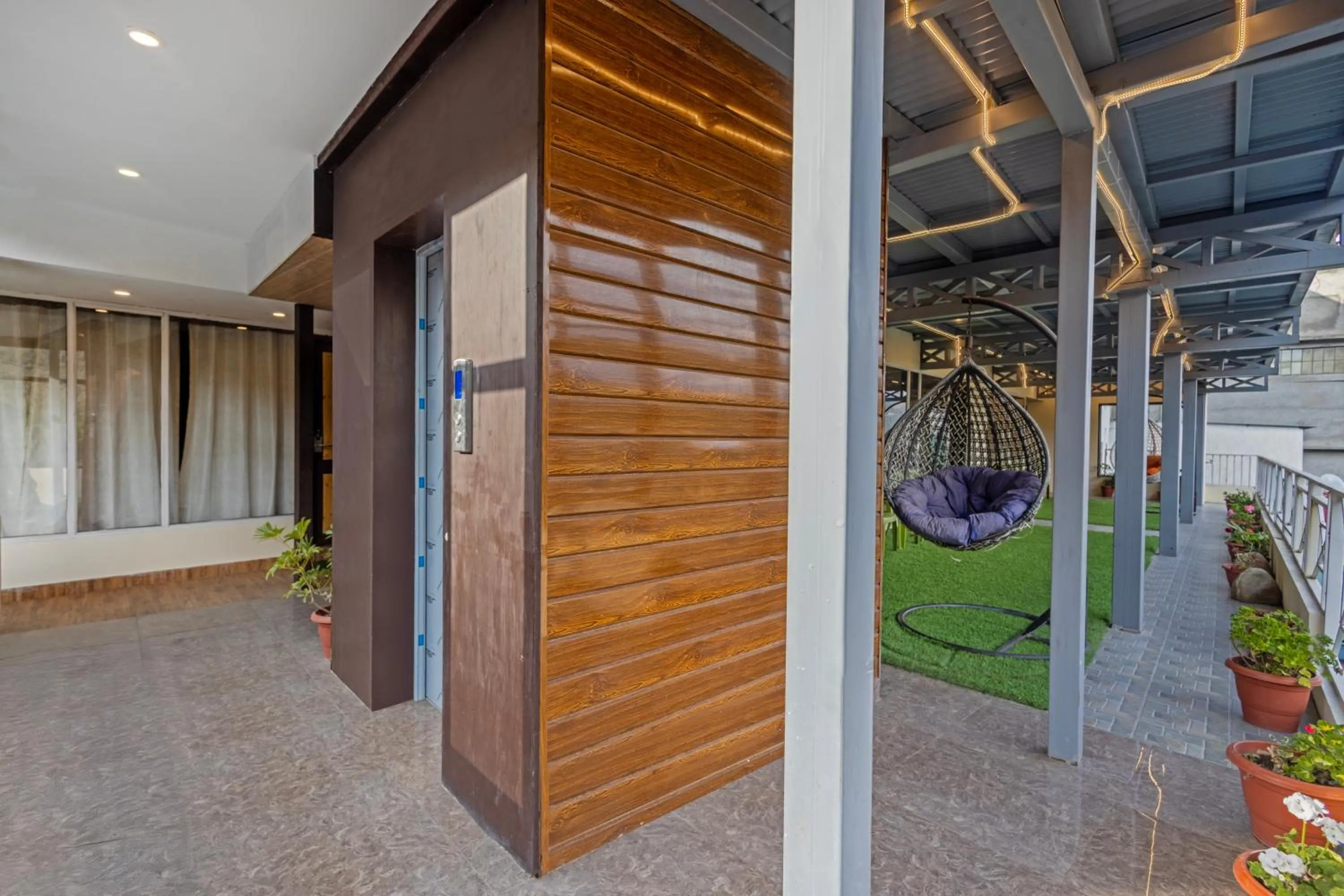 elevator in Treebo Lords Garden Glory With Centralised Heating