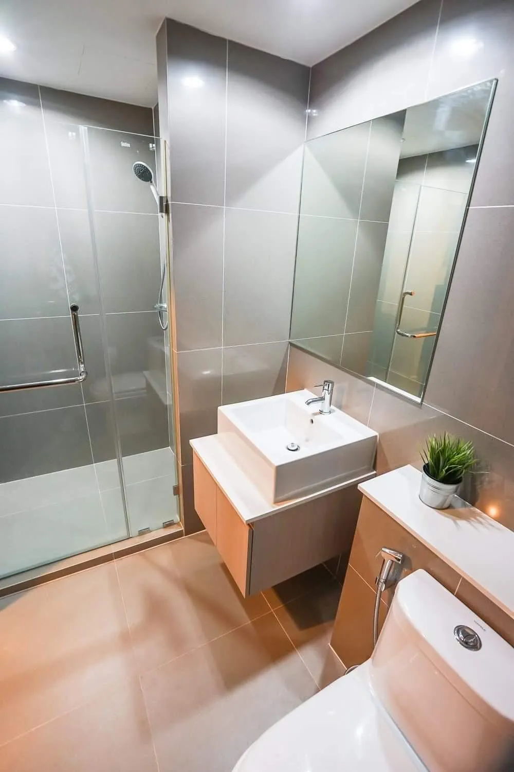 Bathroom in Centrio by Suttirak