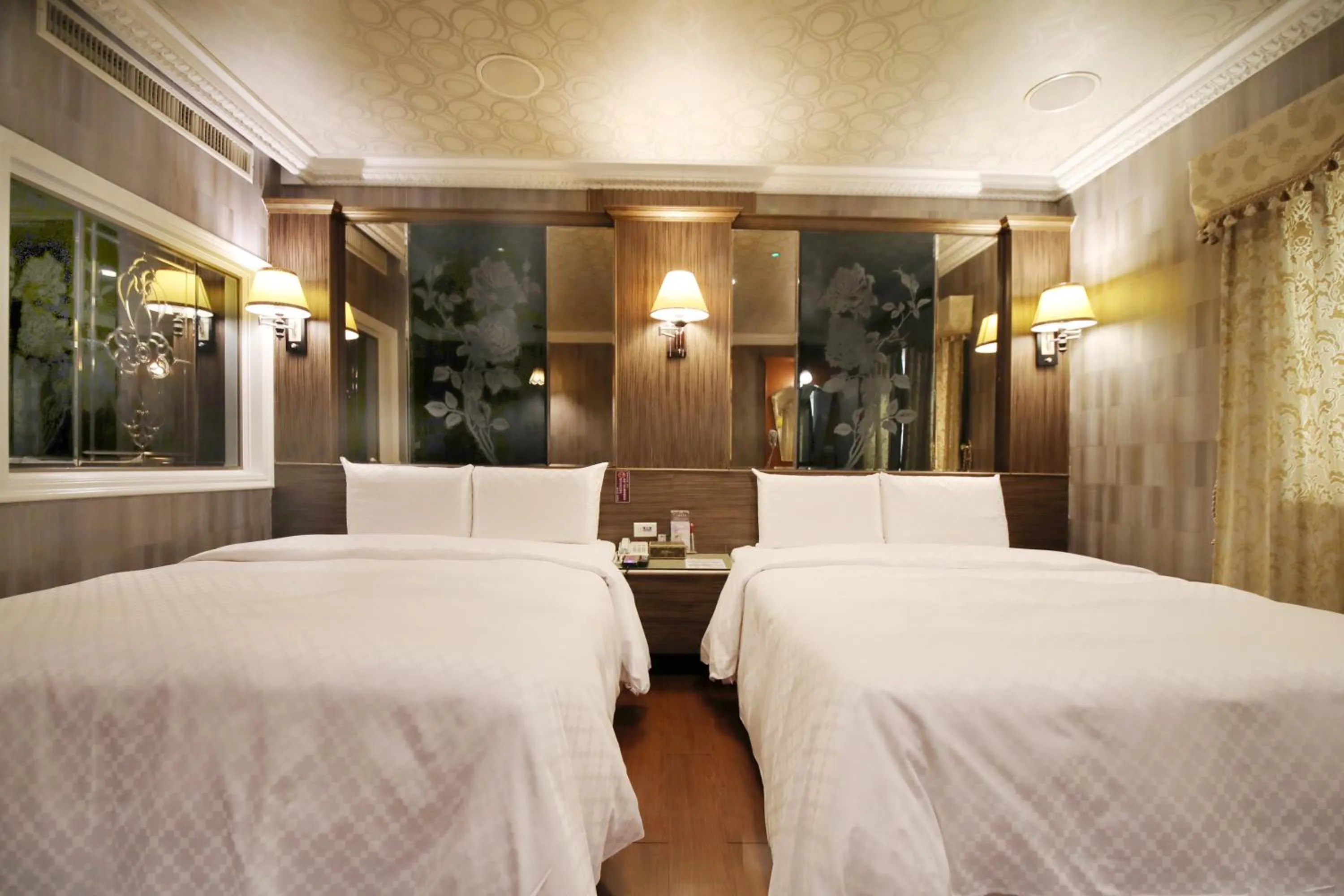 Bed in Wen Sha Bao Motel-Xinying