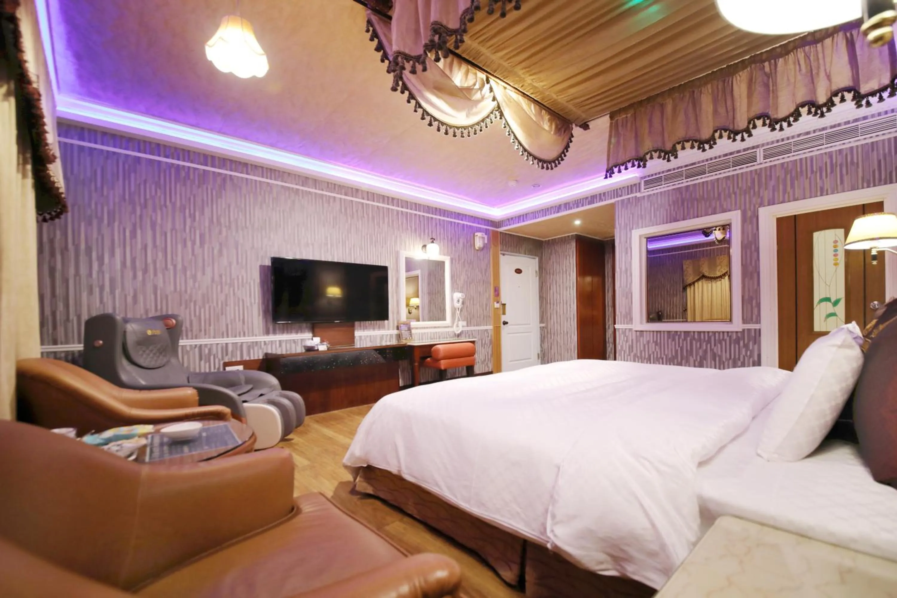 Bed in Wen Sha Bao Motel-Xinying