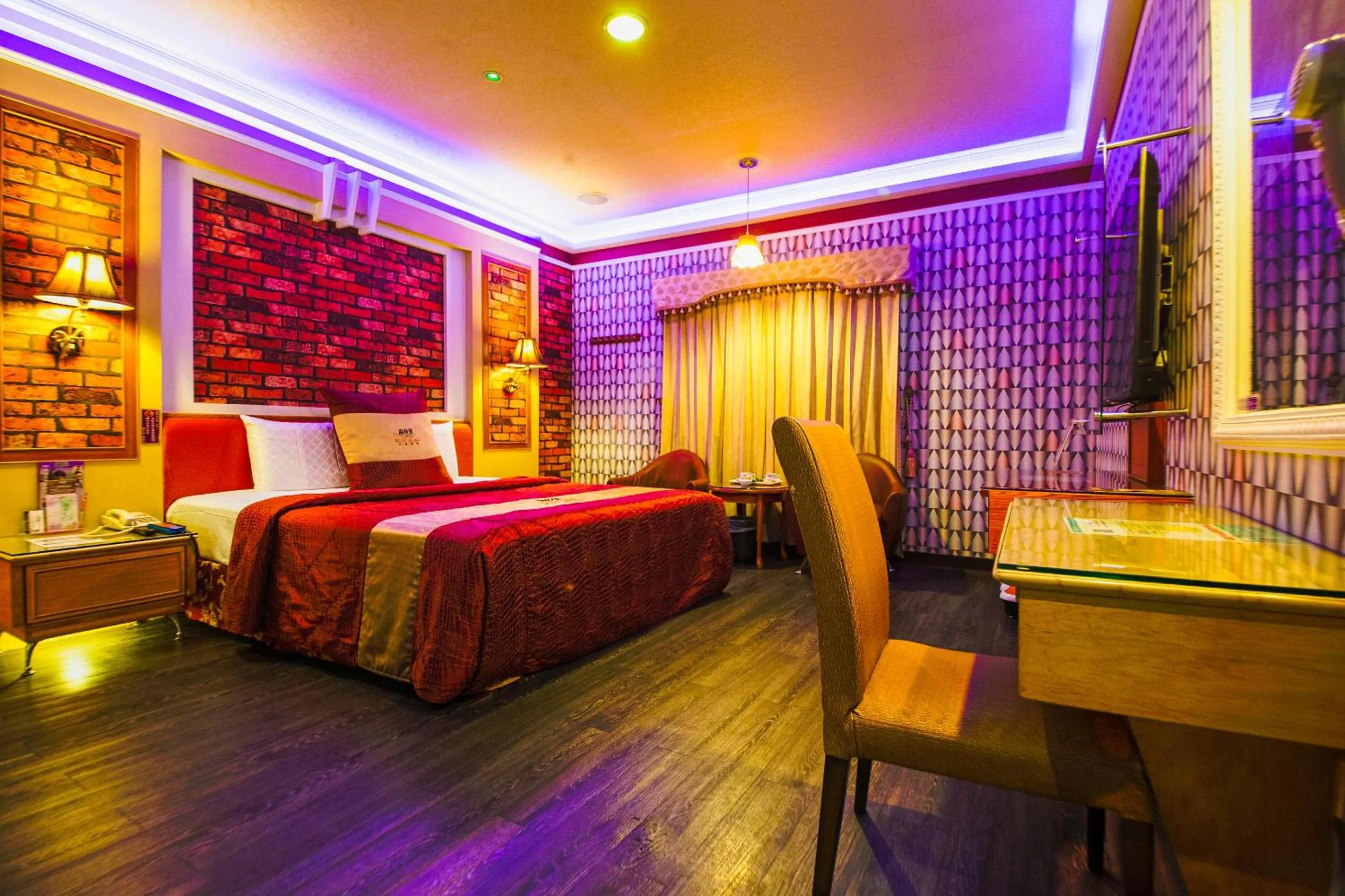 Bed in Wen Sha Bao Motel-Xinying