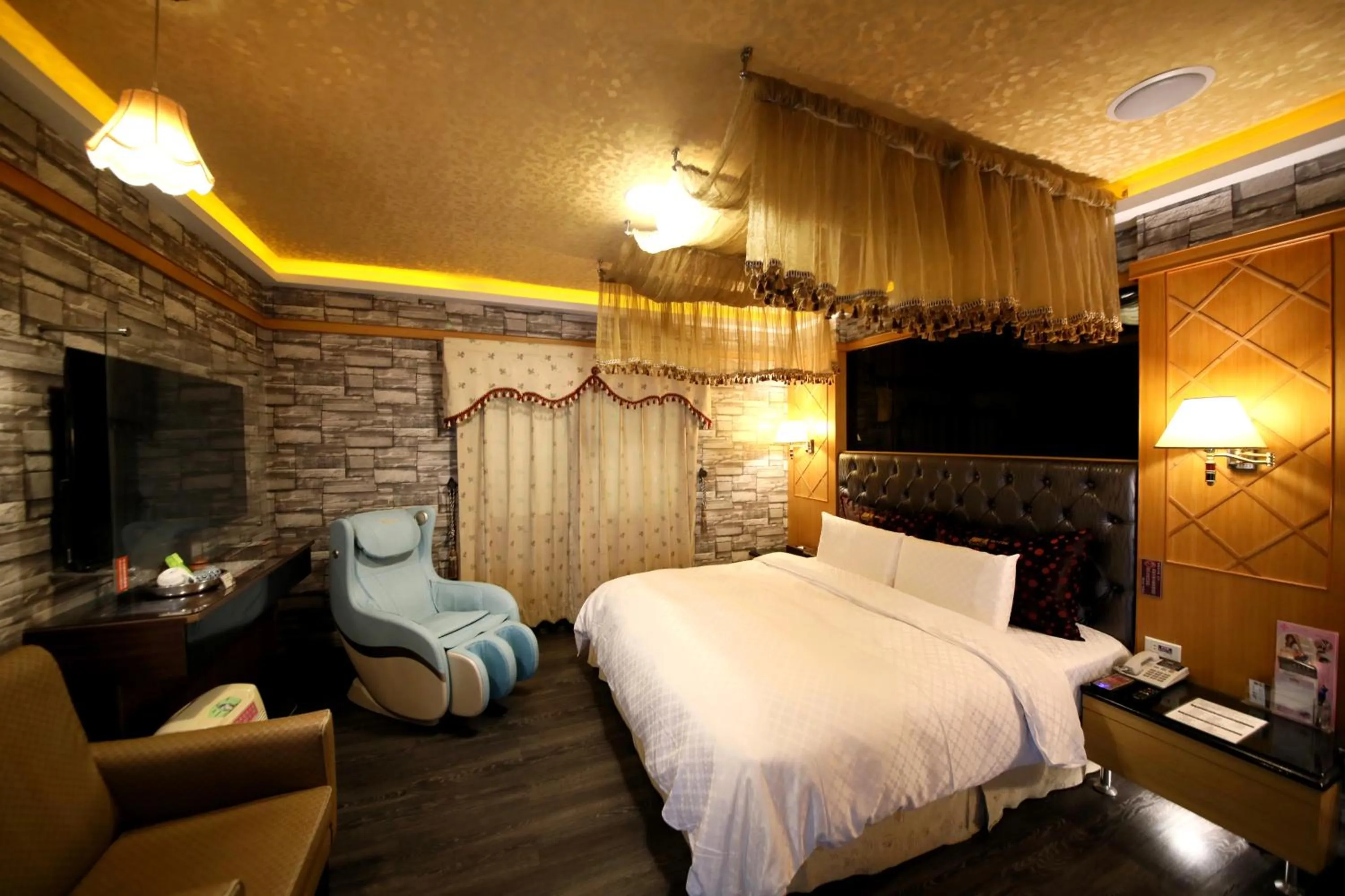 Bed in Wen Sha Bao Motel-Xinying