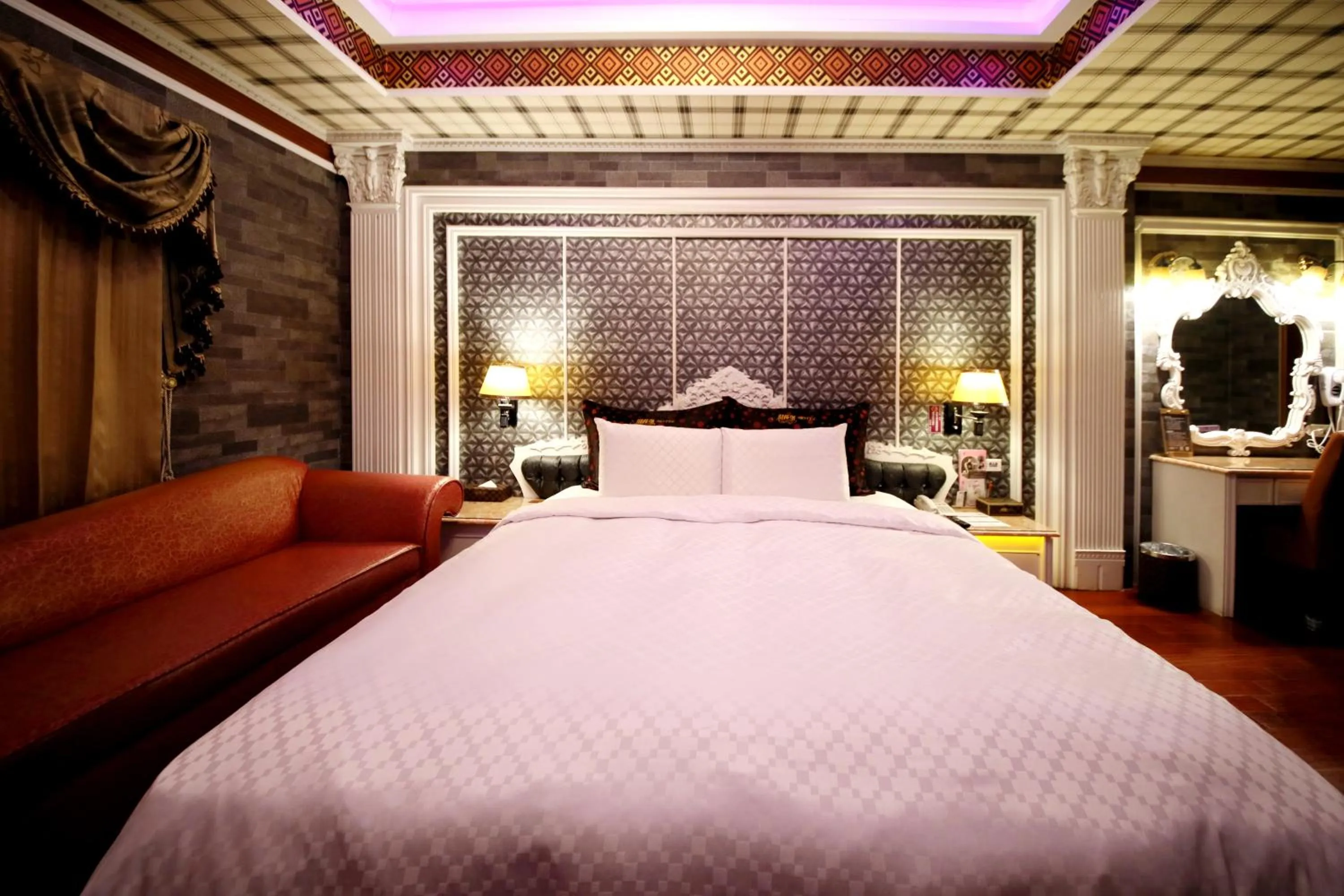 Bed in Wen Sha Bao Motel-Xinying