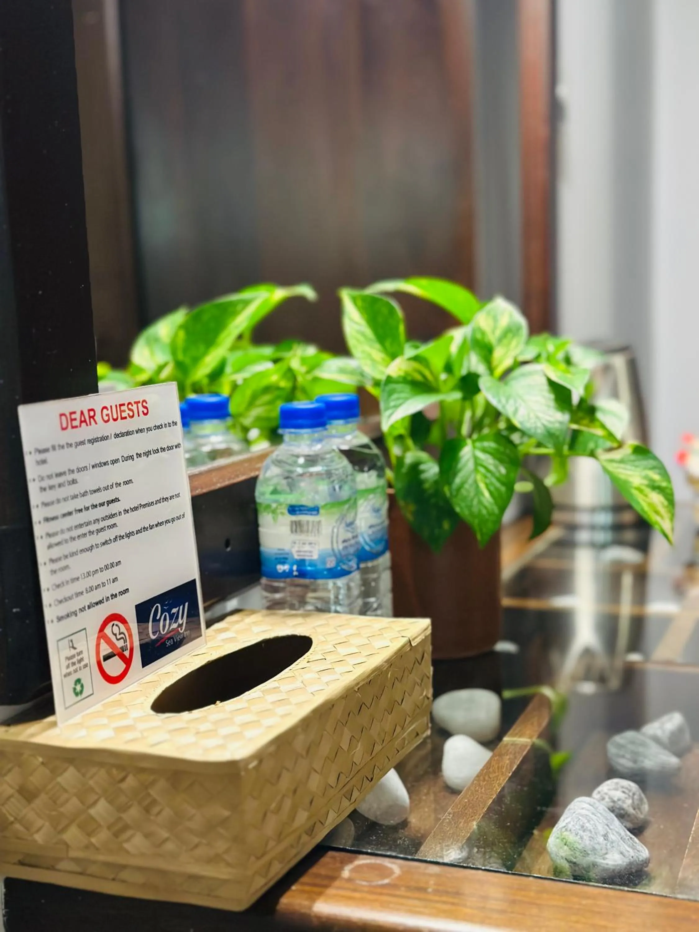 Bedroom in Cozy Sea view Inn