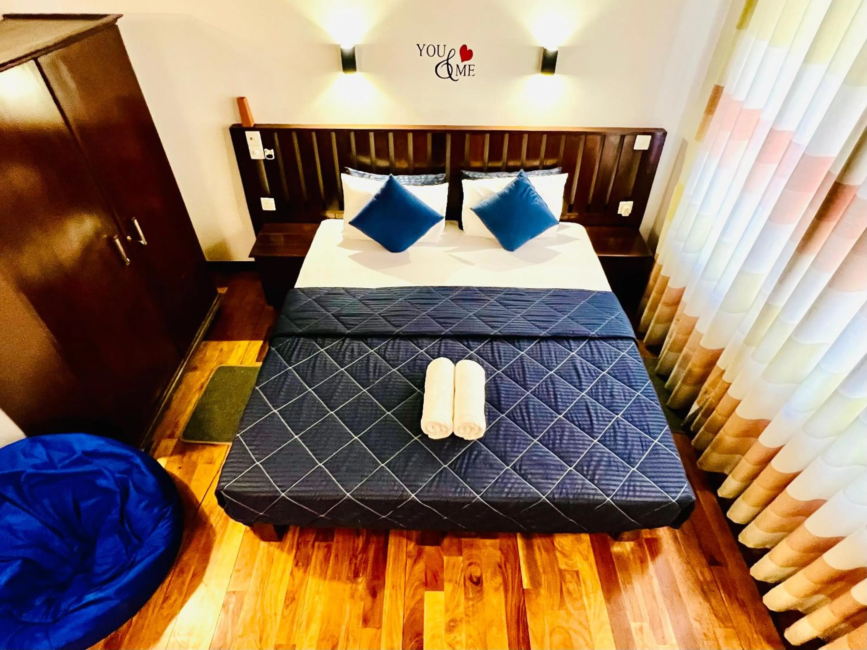 Bed in Cozy Sea view Inn