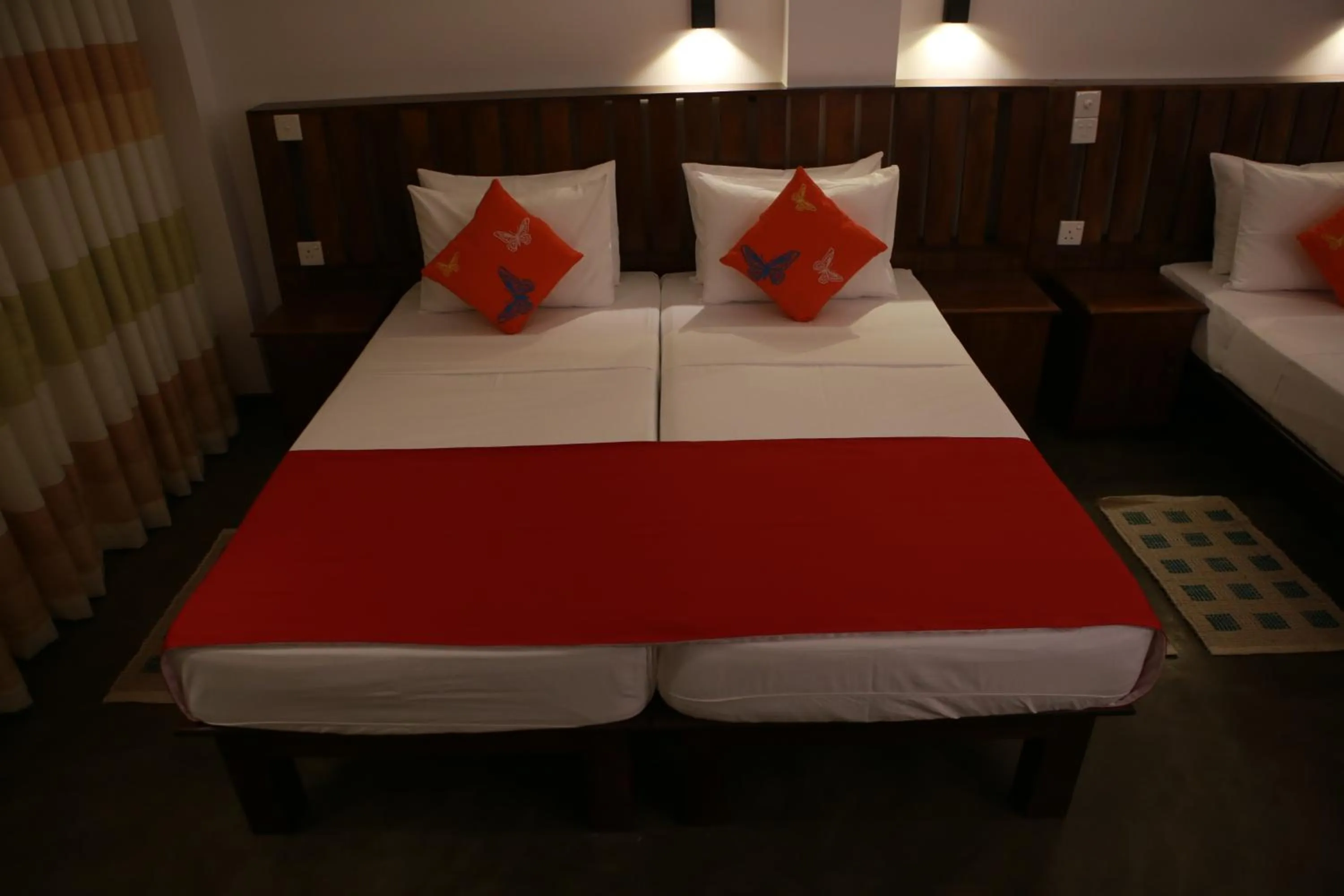 Bed in Cozy Sea view Inn