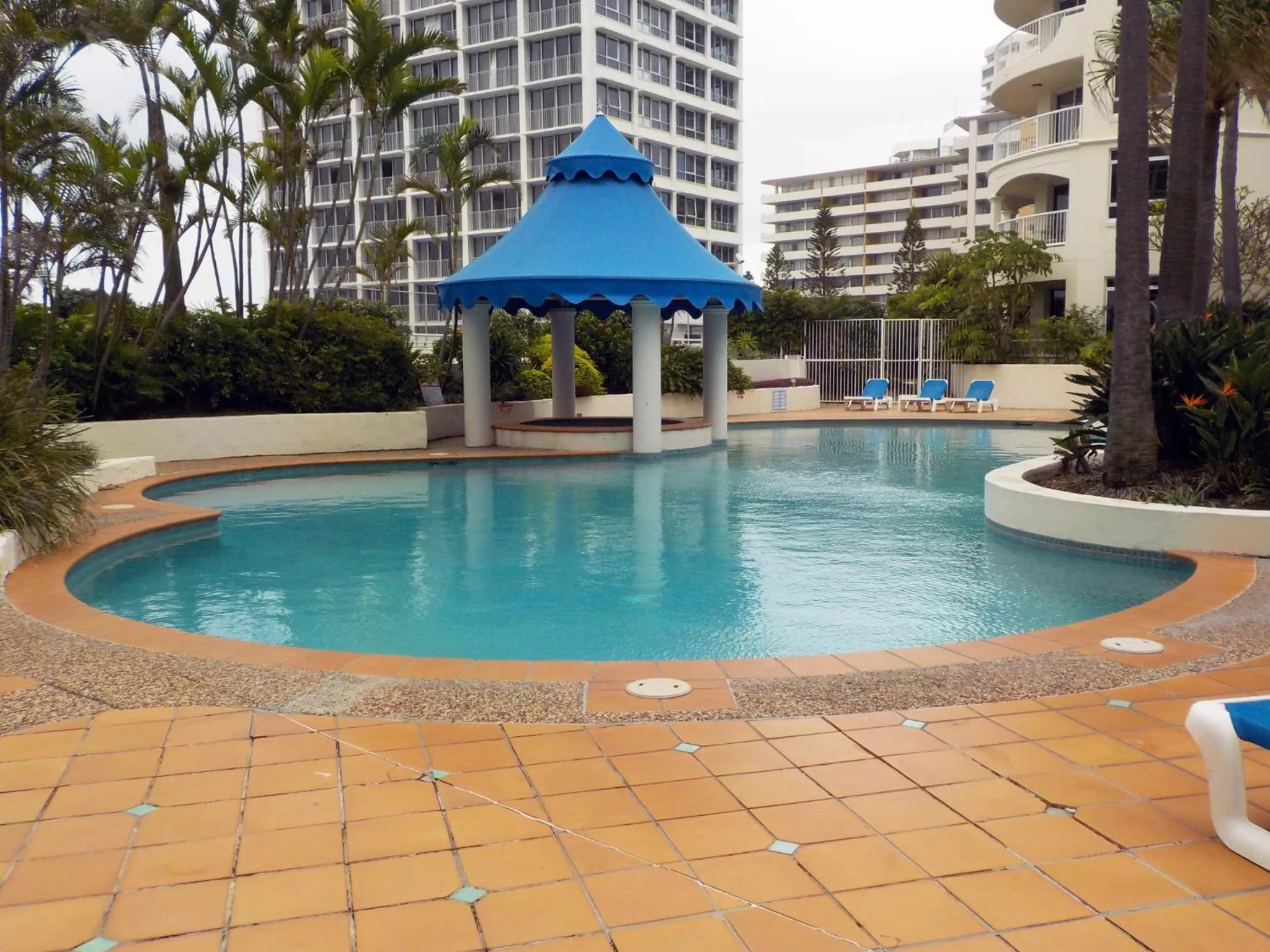 Swimming pool in Moroccan Resort - HR Surfers Paradise