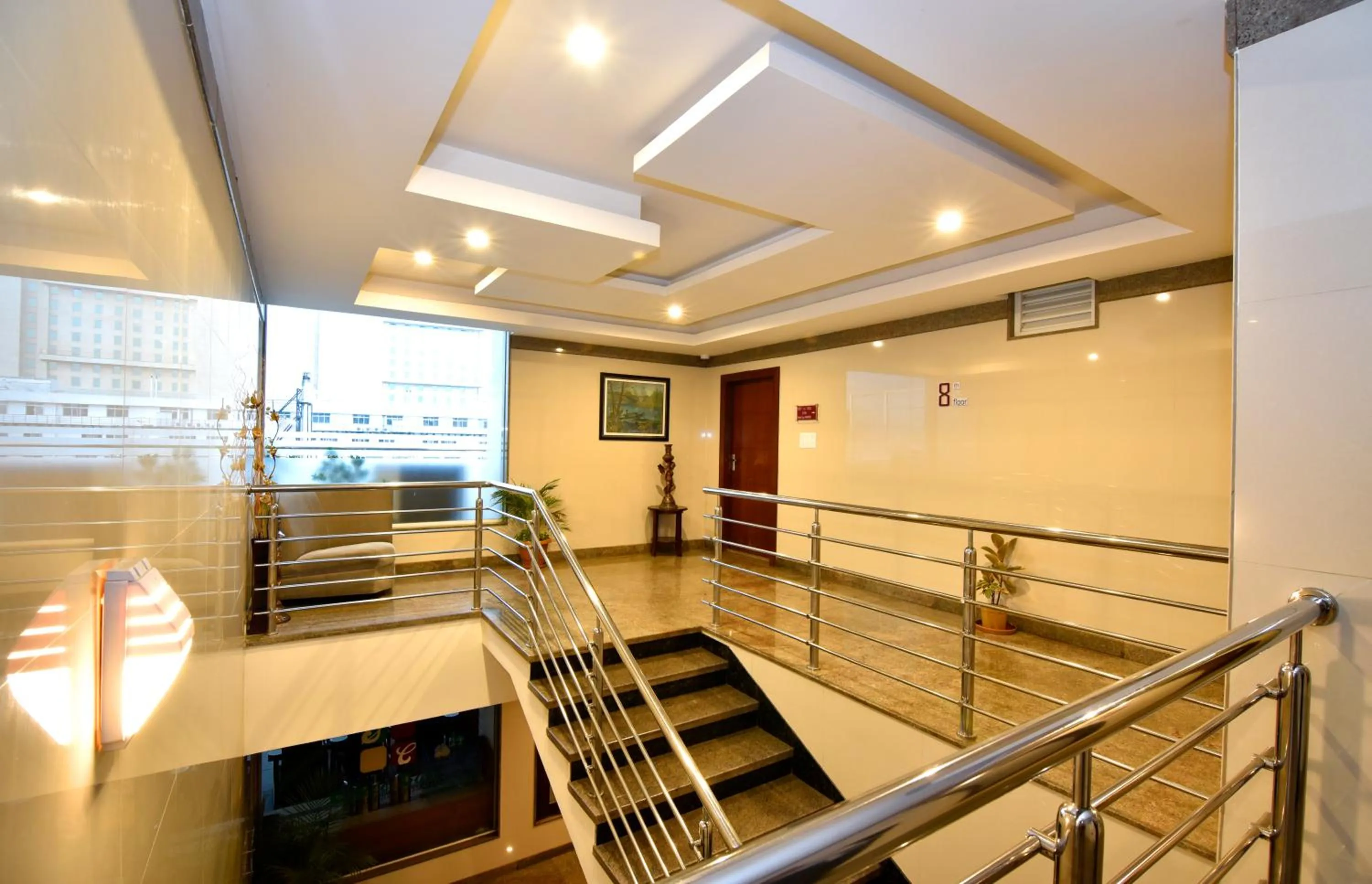 Floor plan in I V Sanctum Hotel