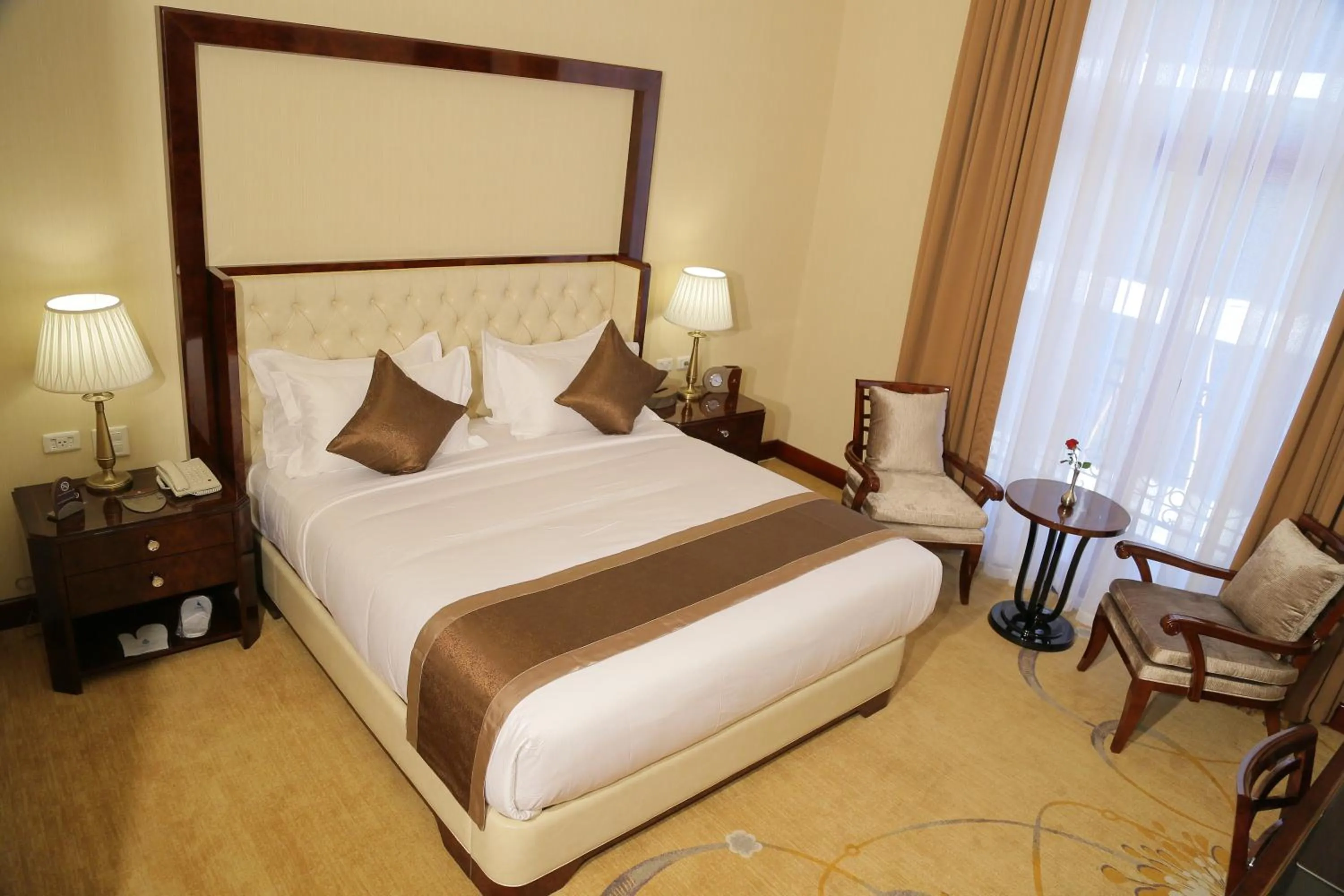Bedroom, Bed in Sapphire Addis