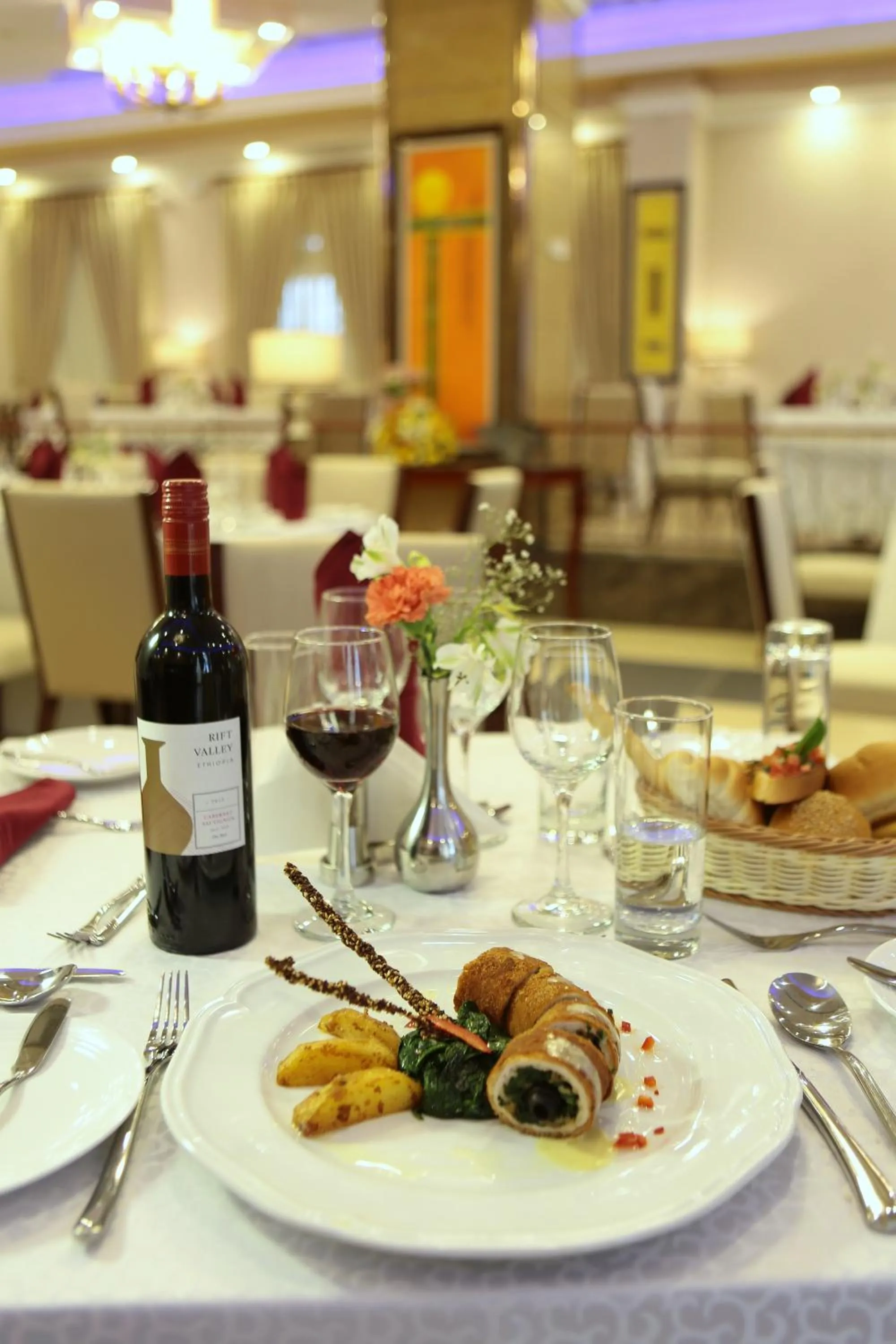 Dinner in Sapphire Addis