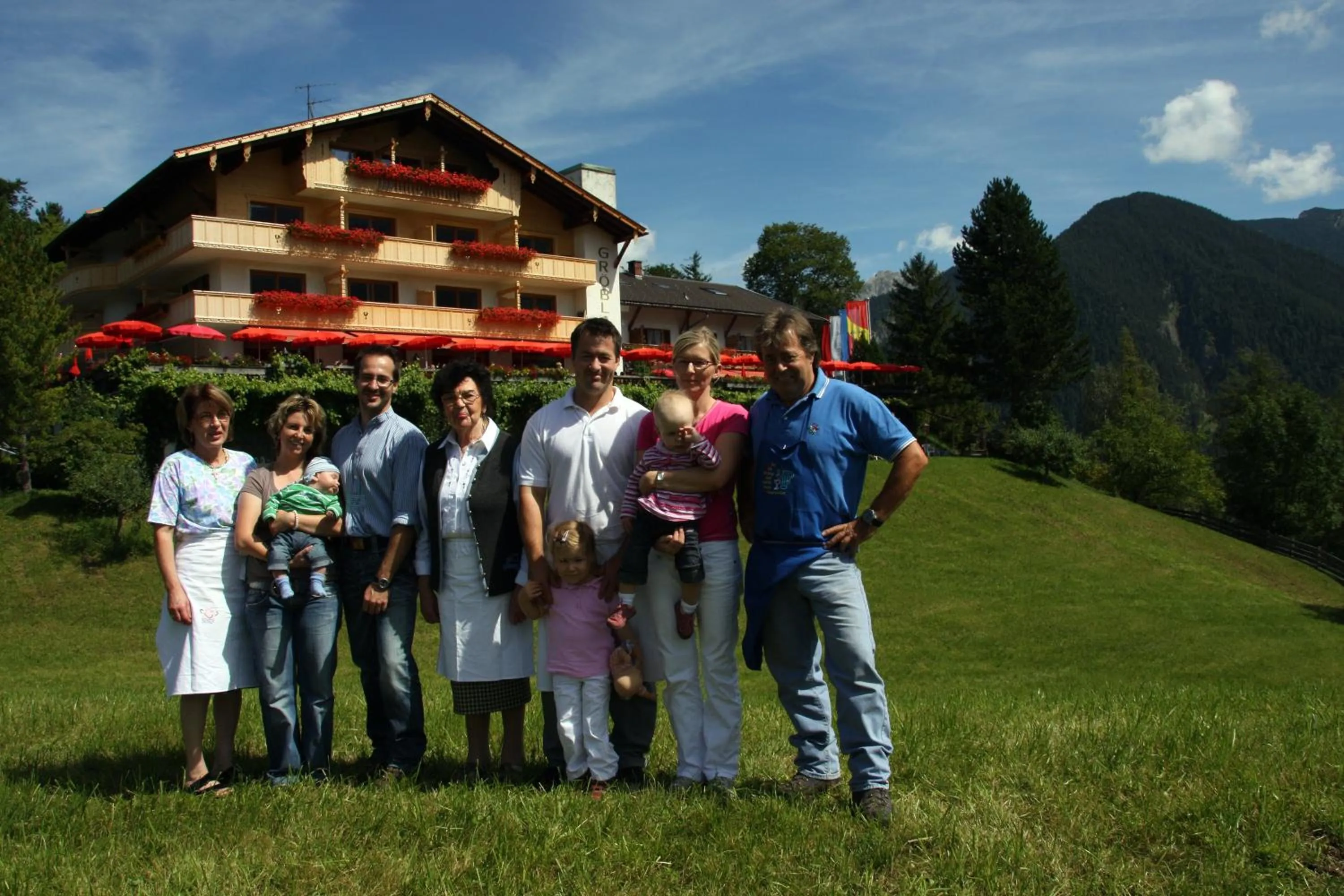 Facade/entrance in Gröbl-Alm