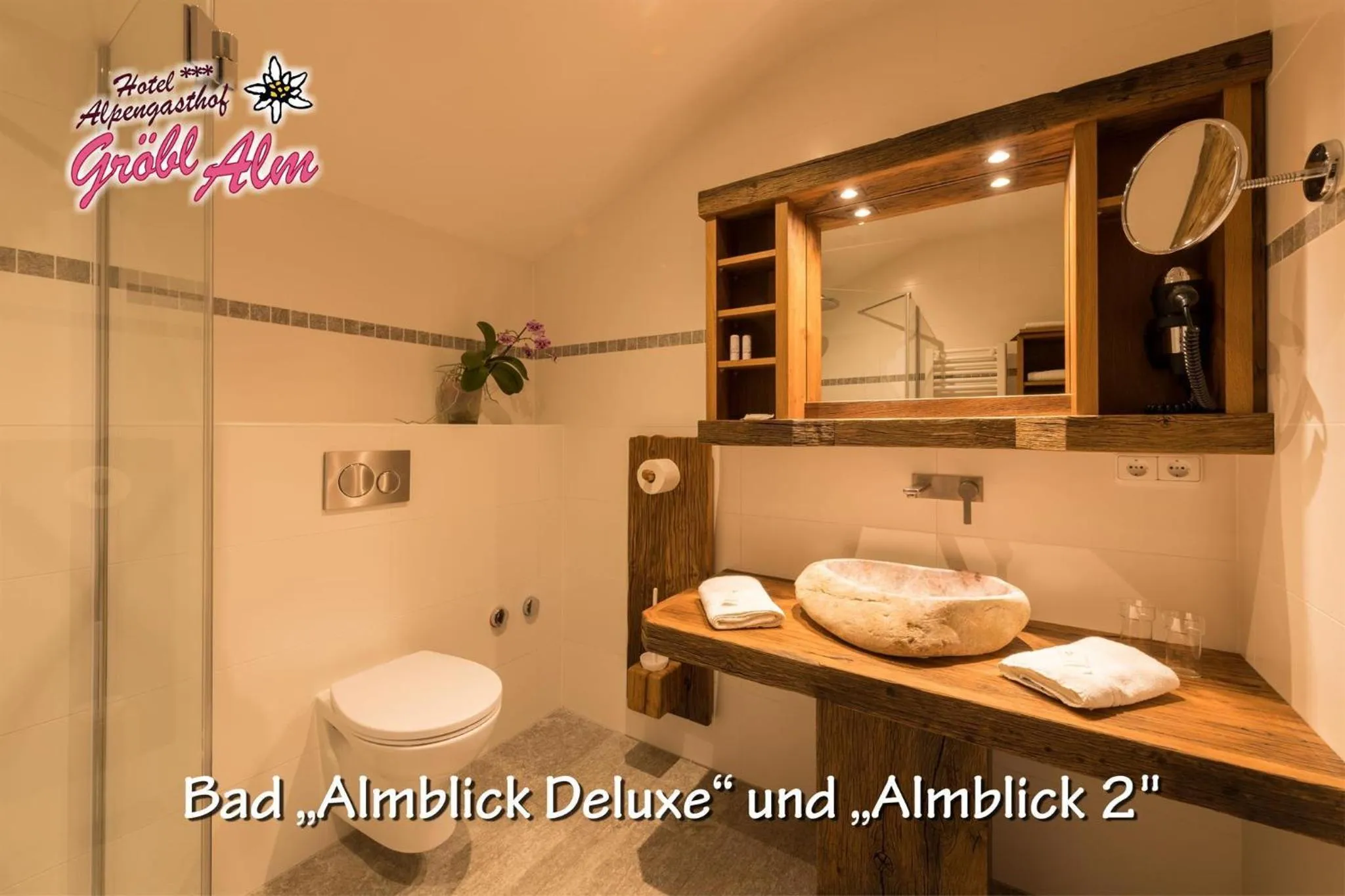 Bathroom in Gröbl-Alm