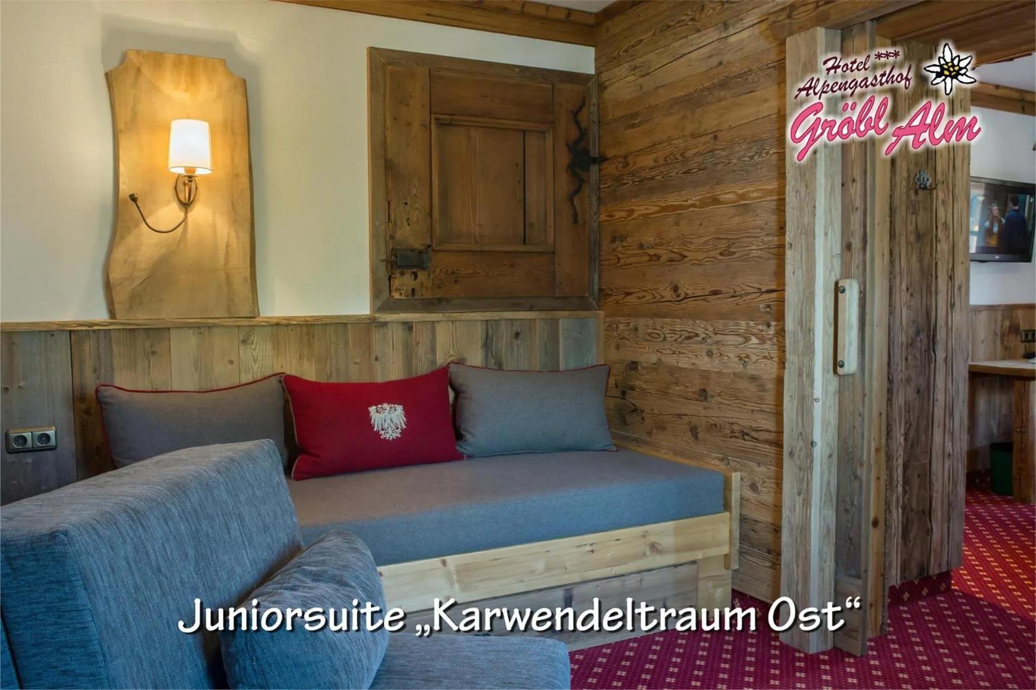 Photo of the whole room in Gröbl-Alm