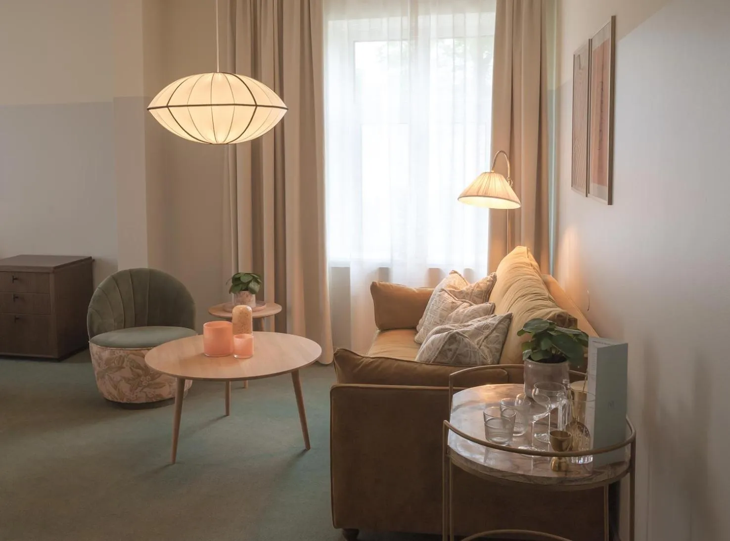 Living room in Elite Hotel Mårtenson