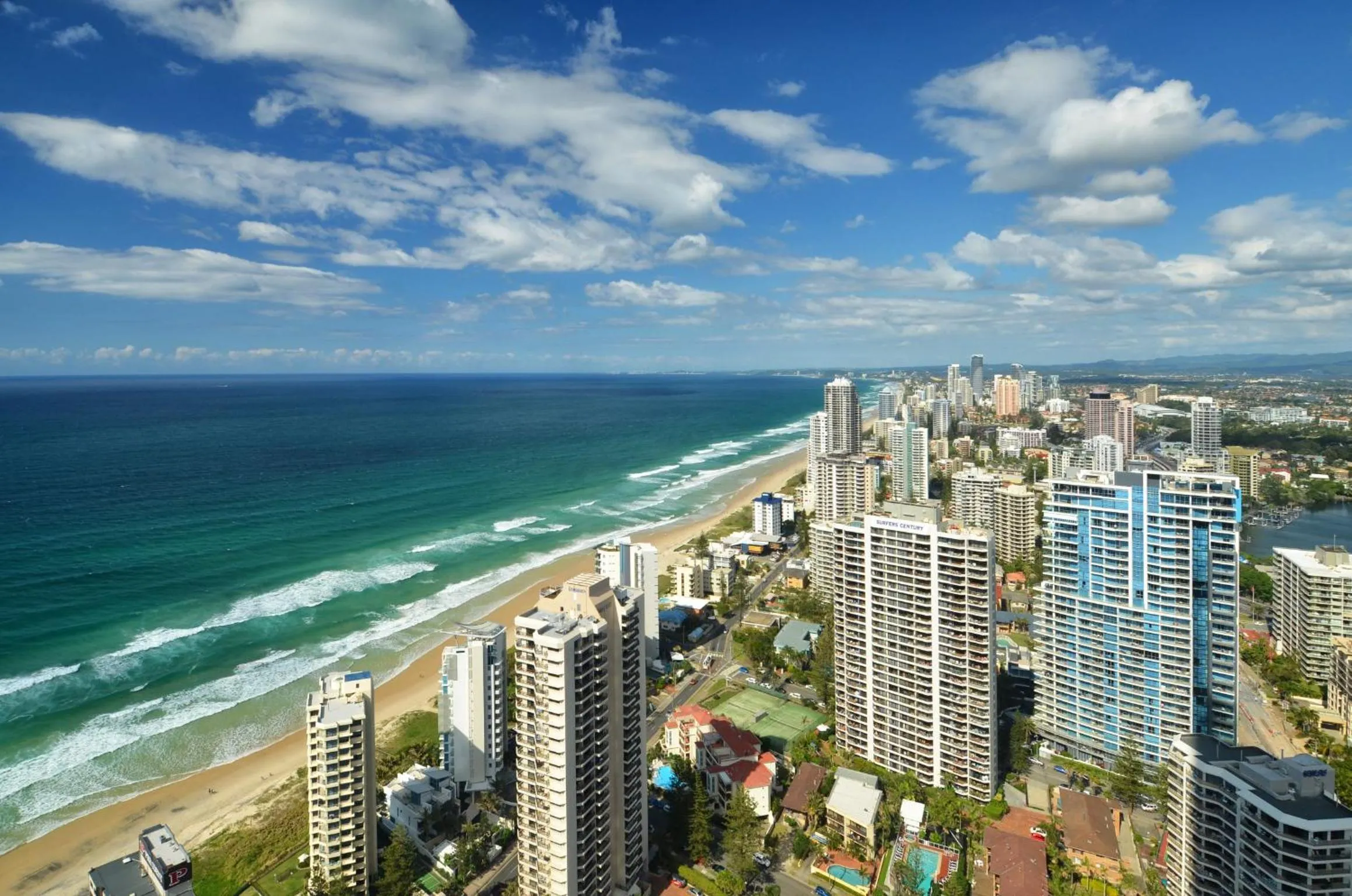 City view in HR Surfers Paradise - Apartment 4204